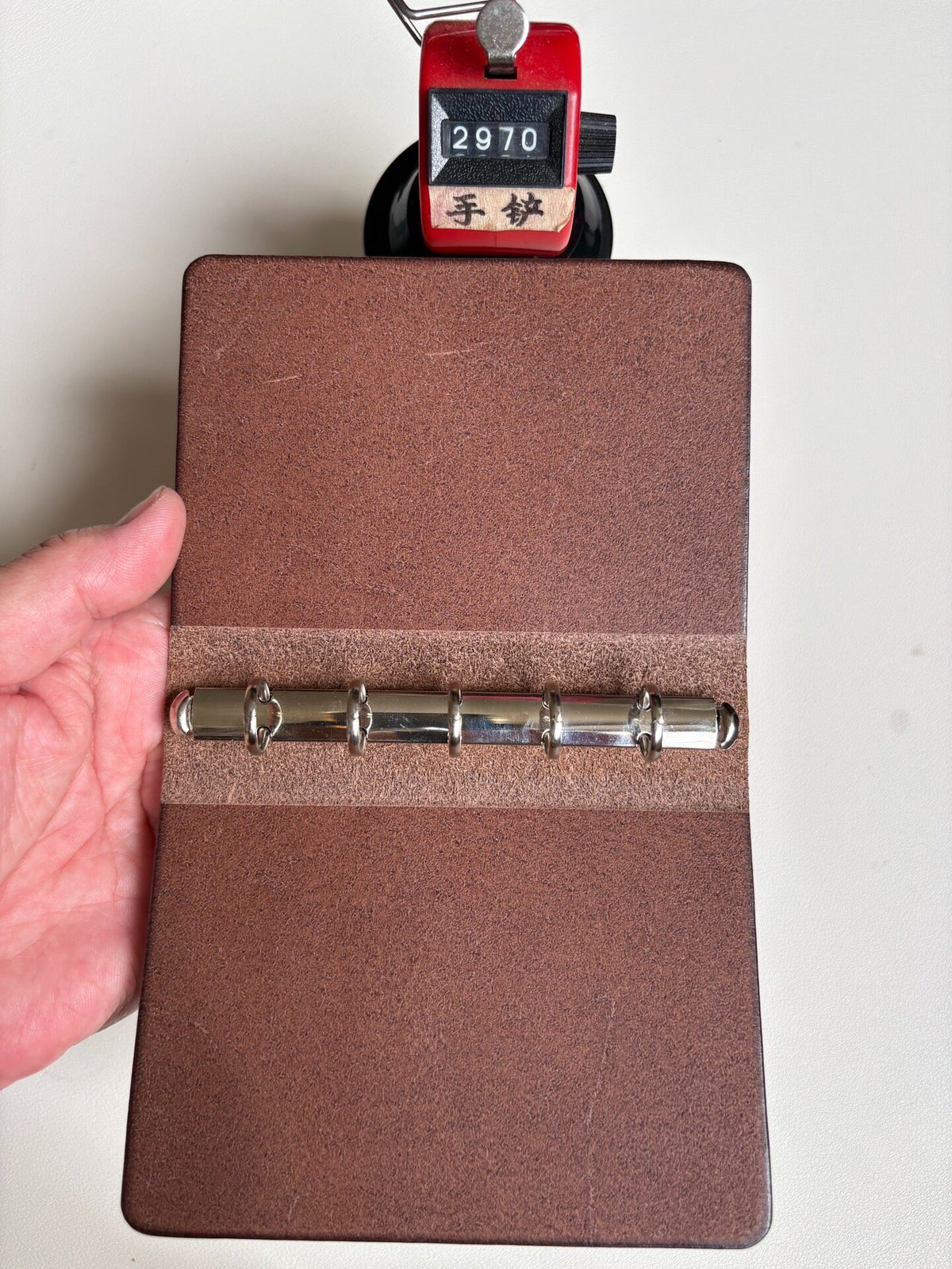 Buttero Leather Binder M5 Six Ring