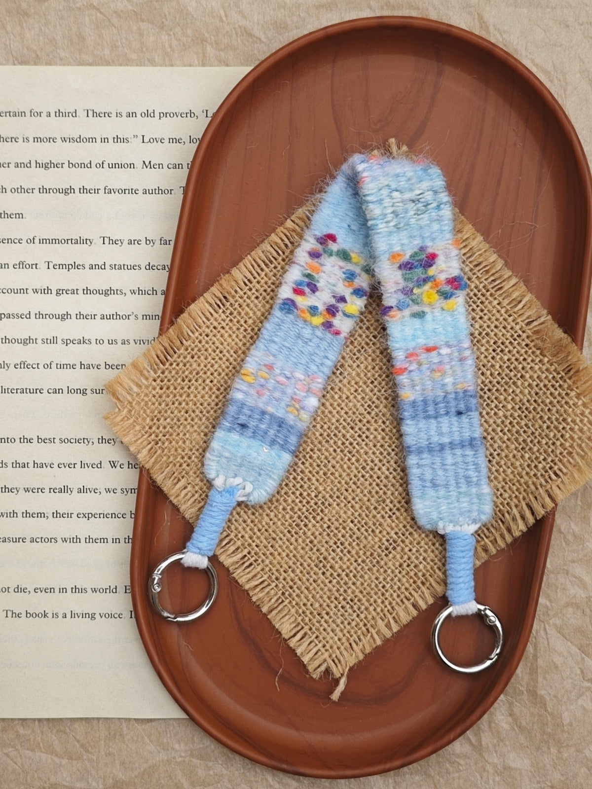 Handwoven Ramune Soda Wrist Strap