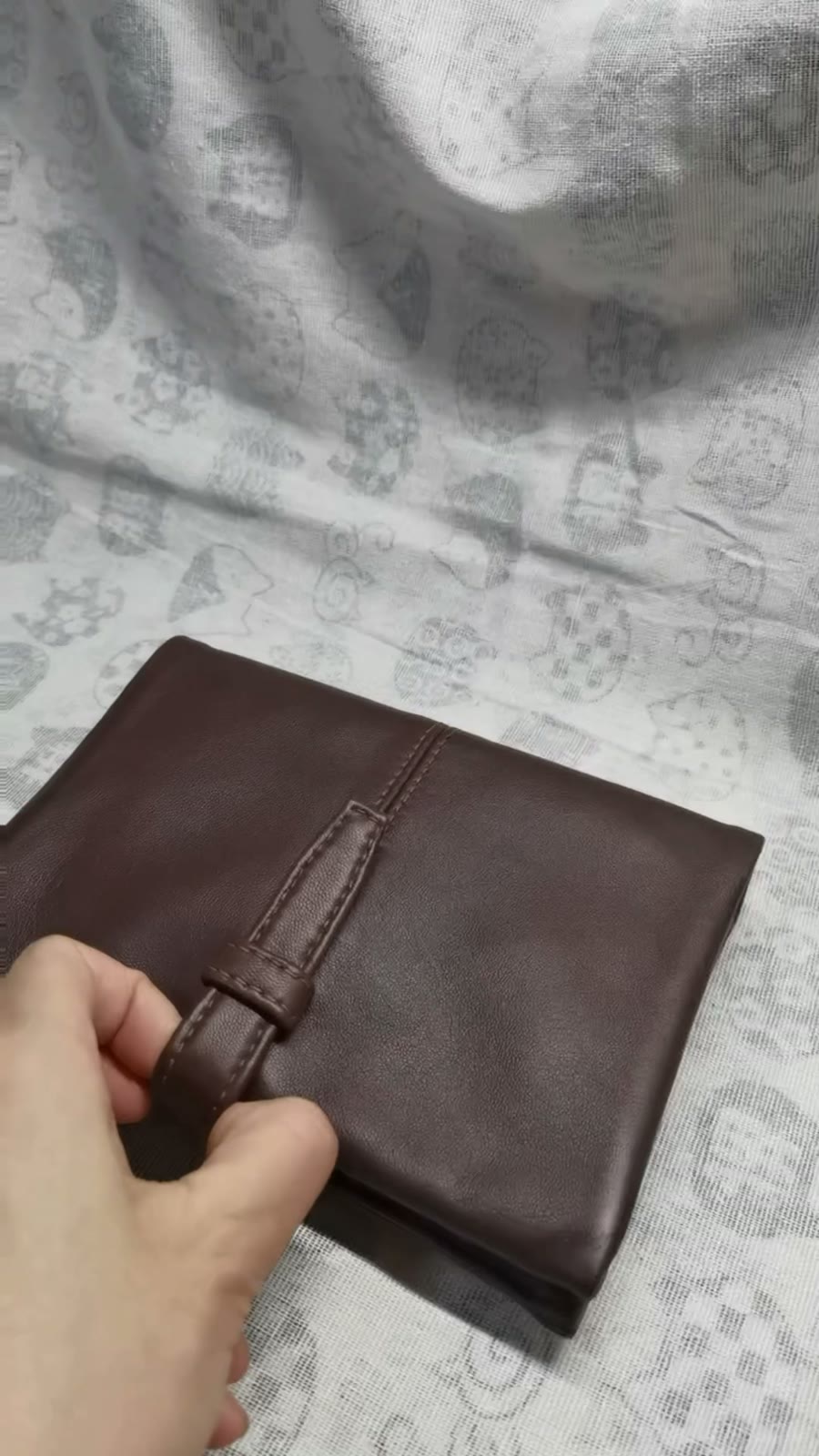 A6 Sheepskin Journal Cover British Style
