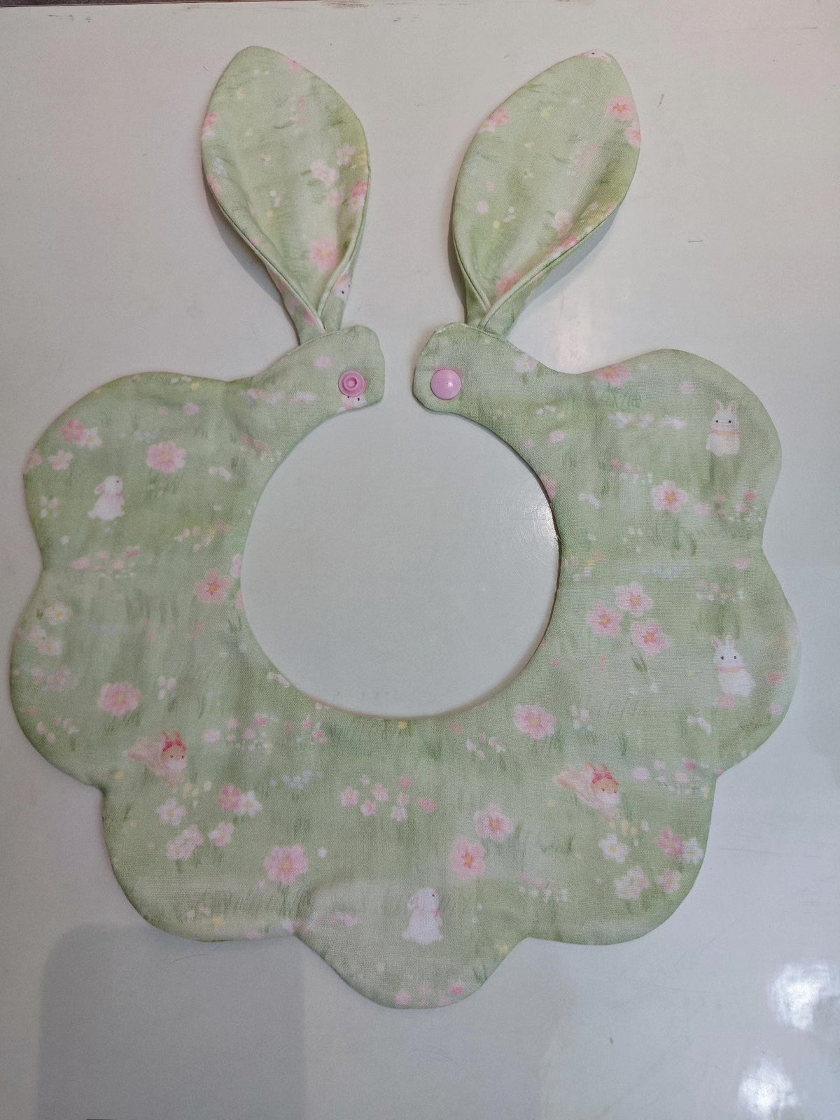 Bunny Ear Cotton Gauze Baby Bib