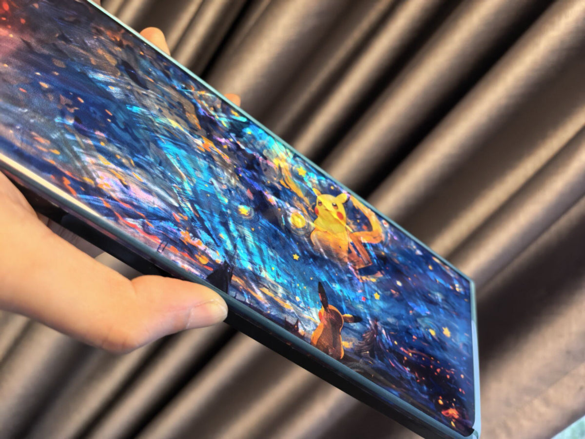 Handmade Starry Night Pokemon Art Panel