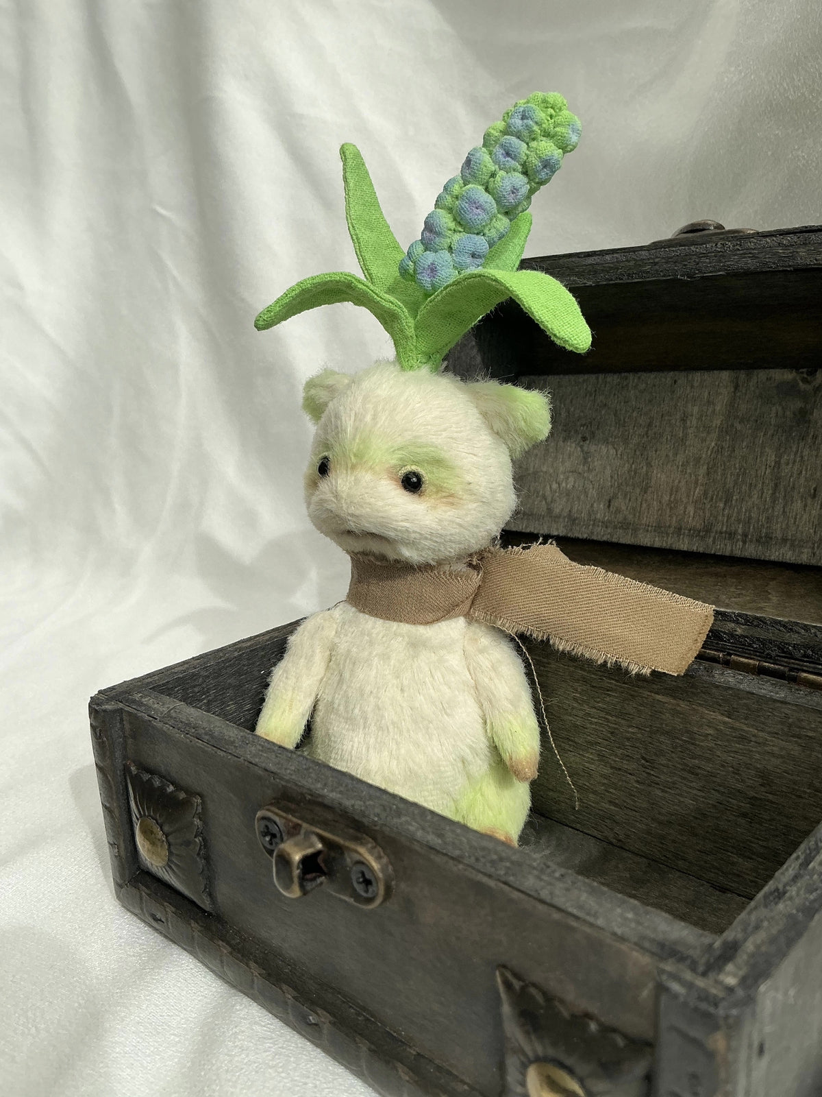 Handmade Viscose Plush Forest Spirit Doll