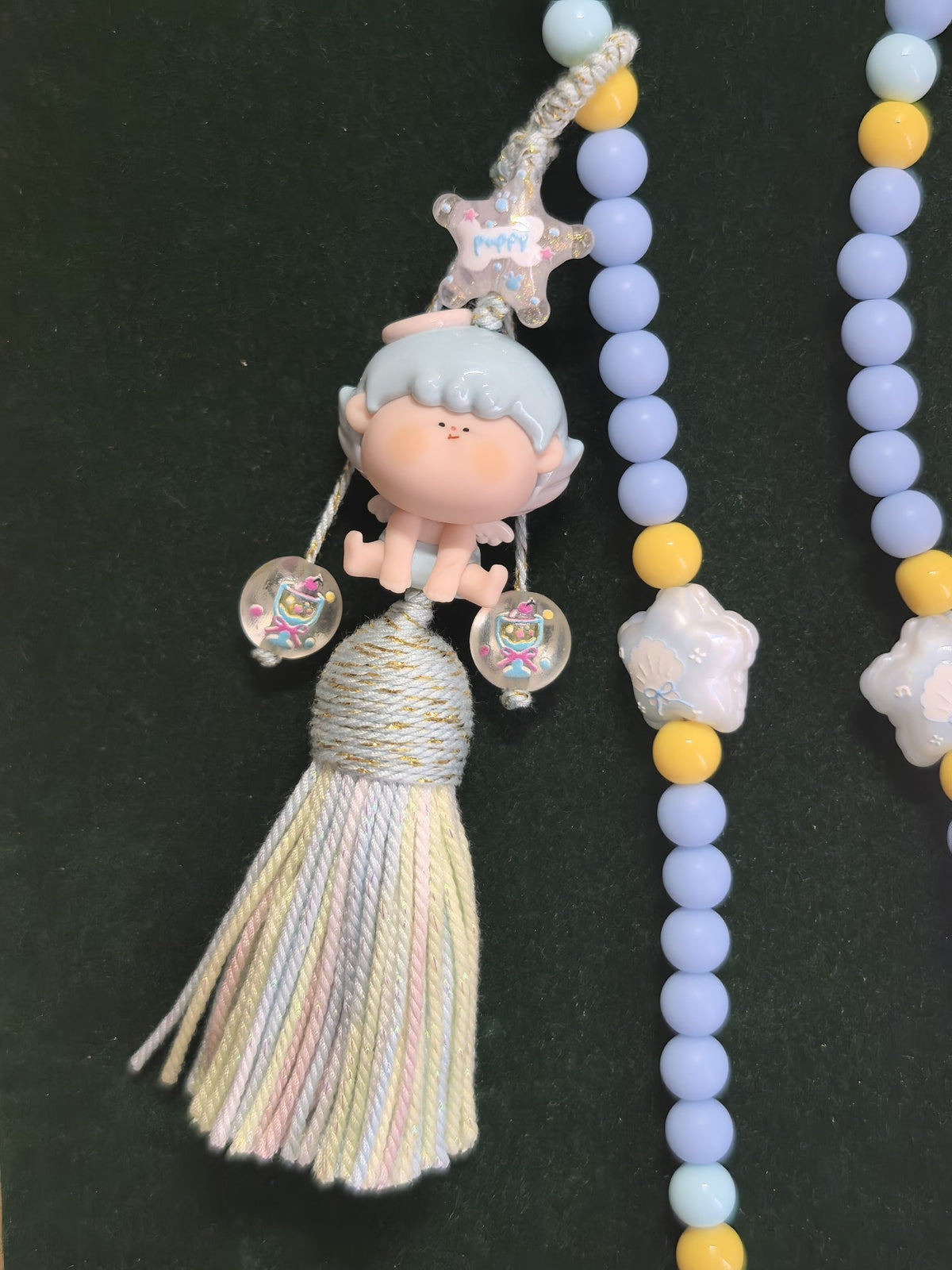 Angel Figurine Crossbody Phone Chain
