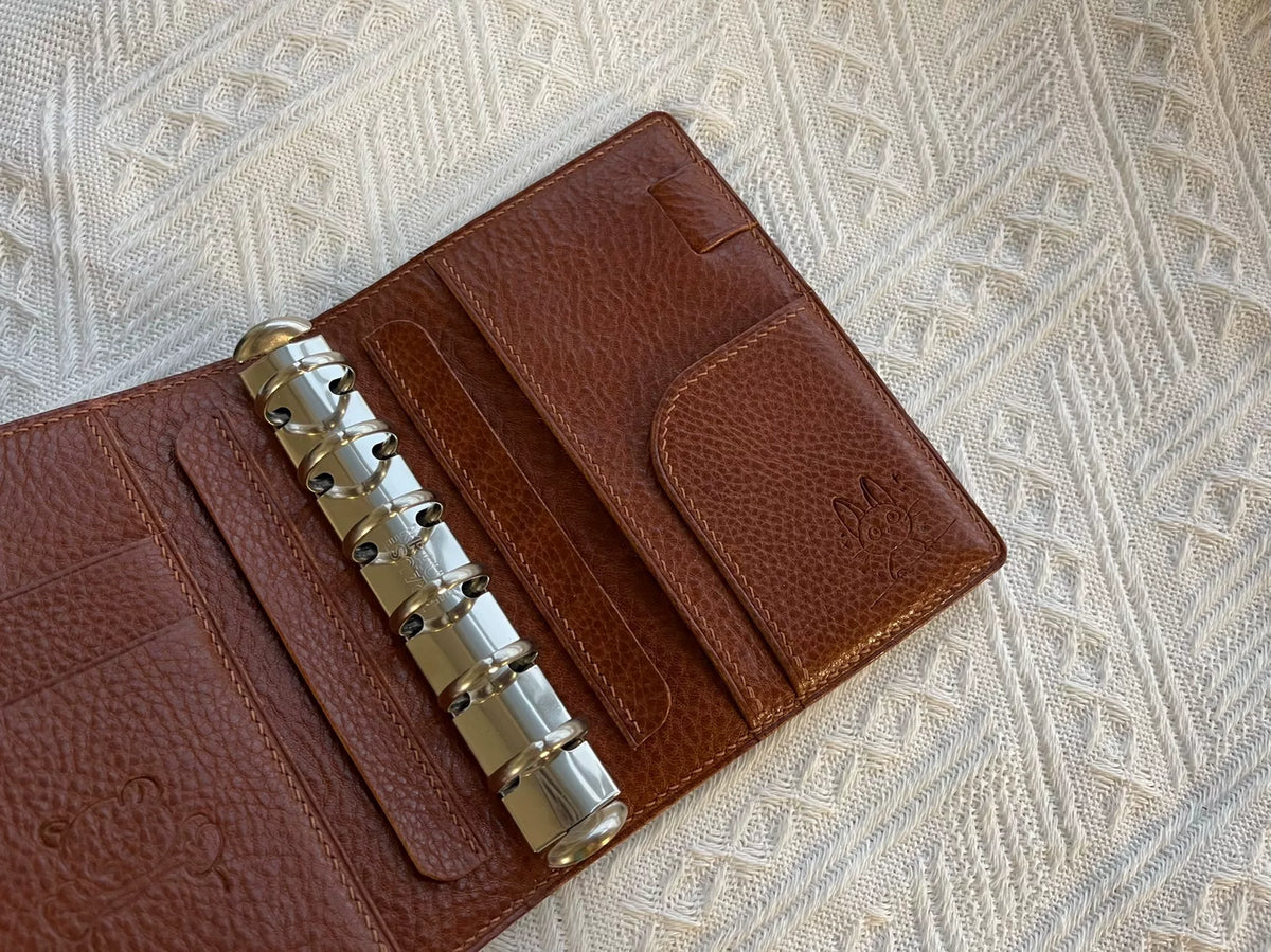 A7 Ringnotizbuch Mbox Leder