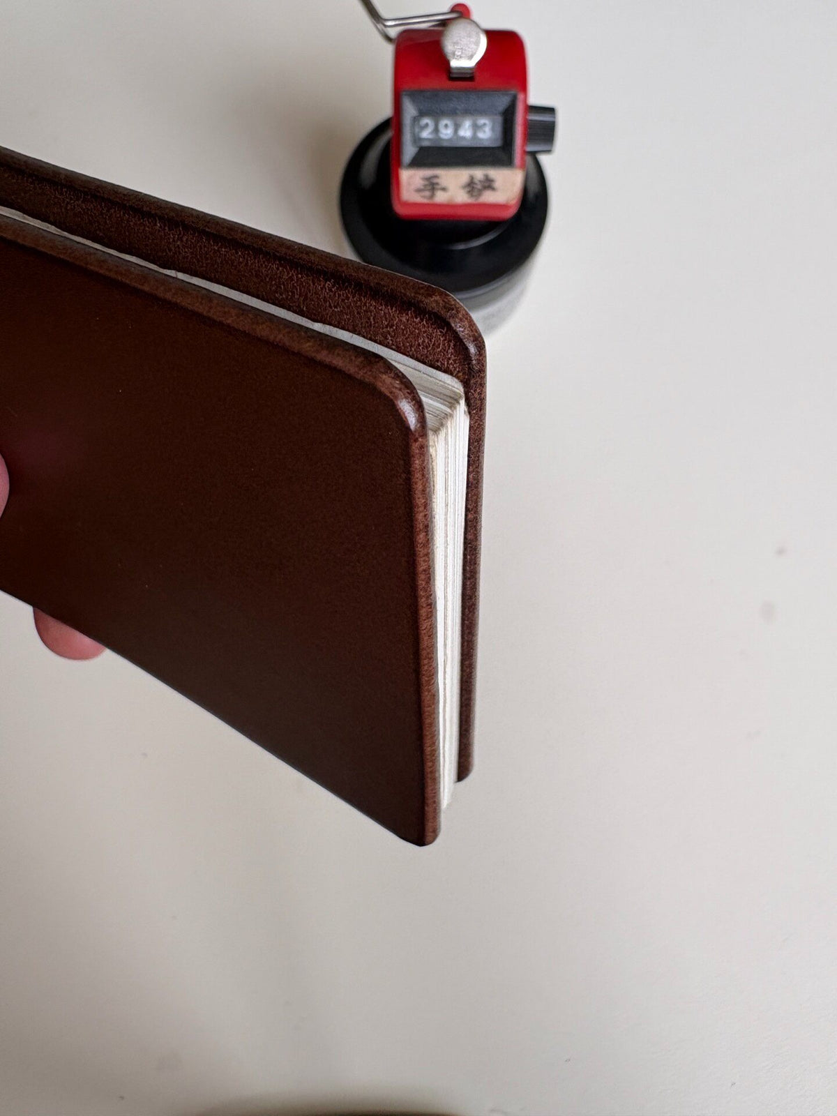Buttero Leather A9 Six-Ring Binder
