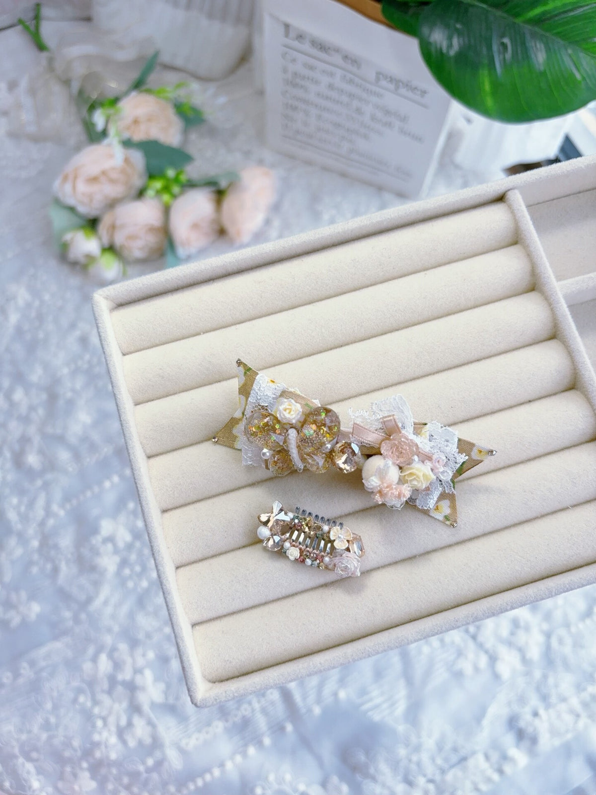 Sweet Lolita Bow Hair Clip Set