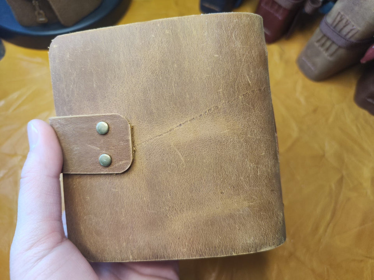 Genuine Leather Distressed Journal Notebook