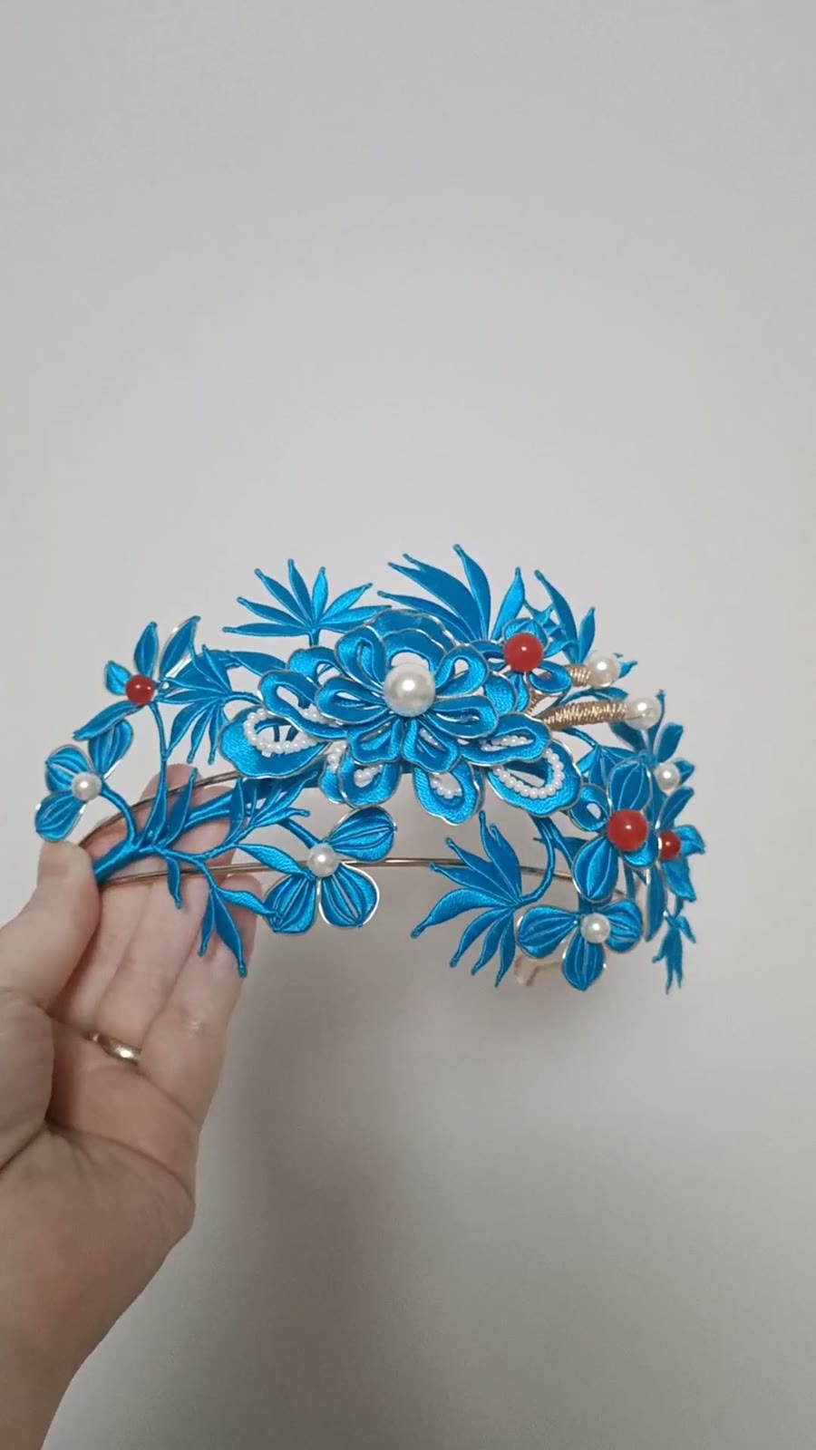 Handwoven Rayon Changle Wuyou Hair Crown