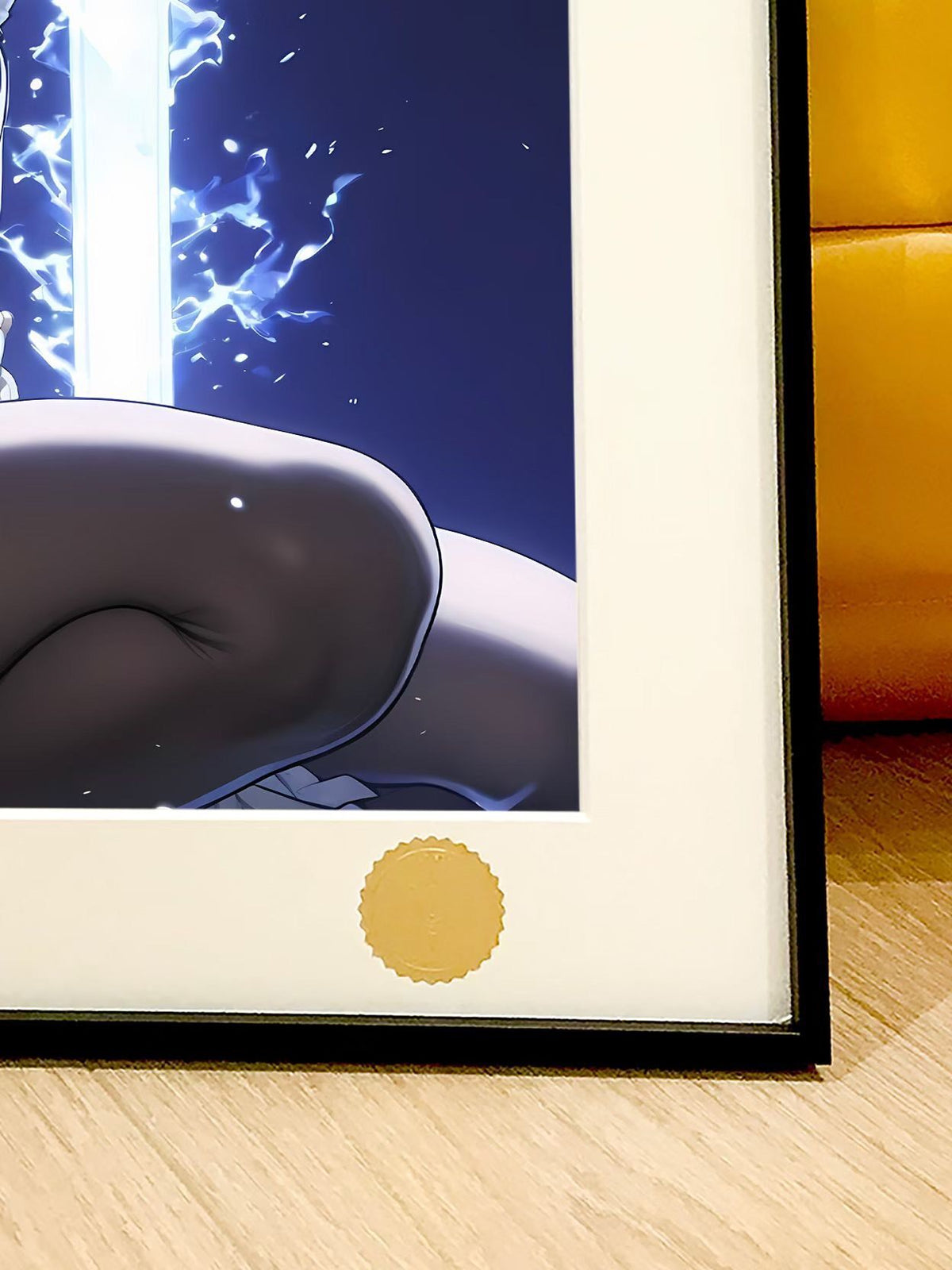 Framed Saber Art Print 30x42cm
