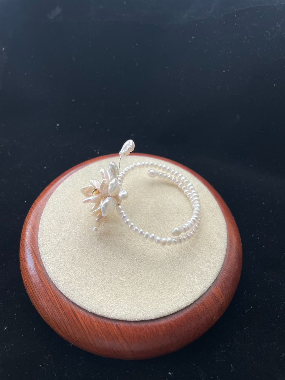 Natural Pearl Flower Bracelet