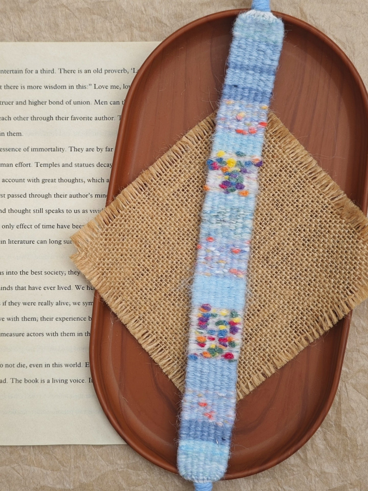 Handwoven Ramune Soda Wrist Strap