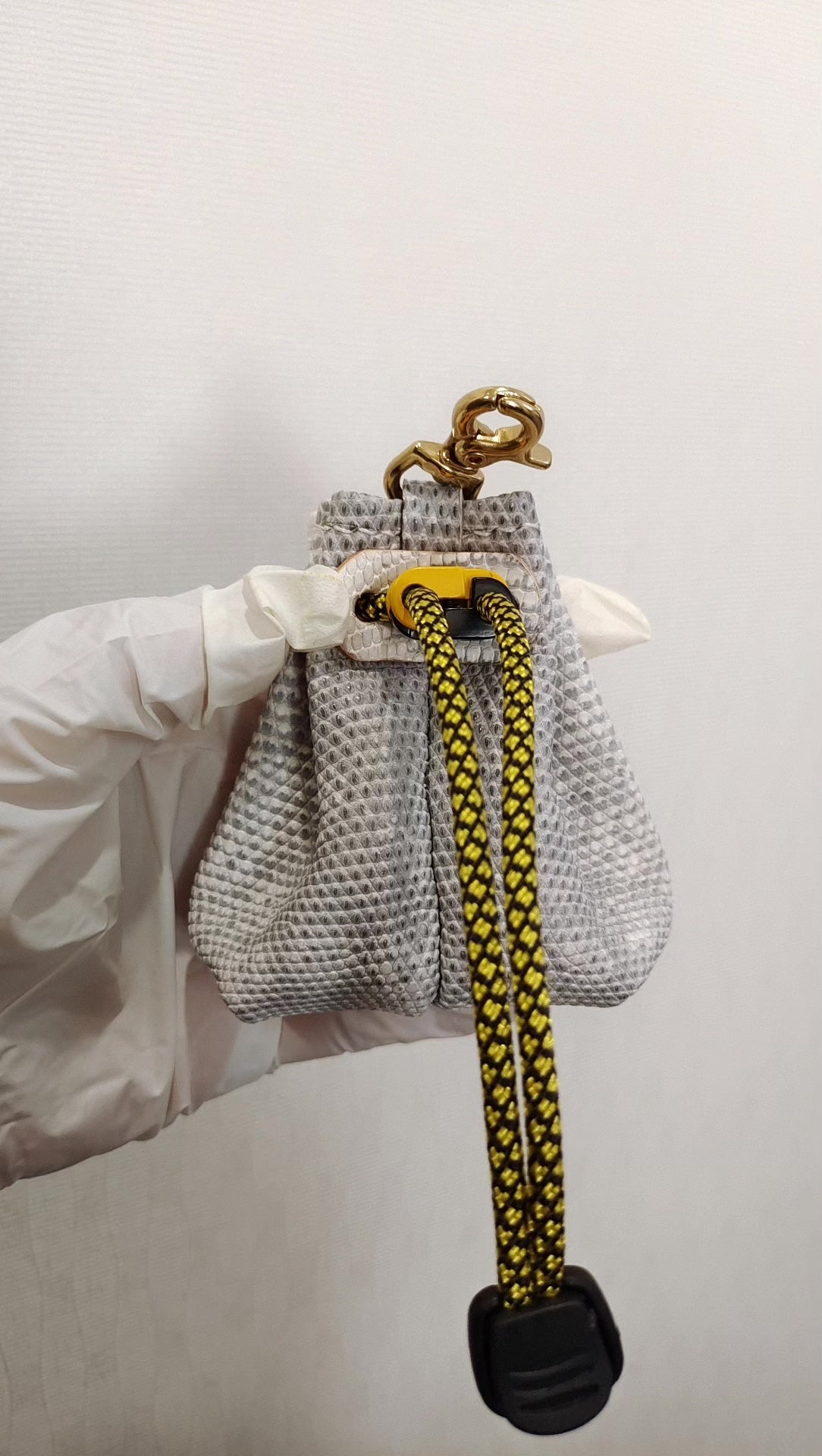 Bustina con Coulino in Pelle di Lucarto Autentica