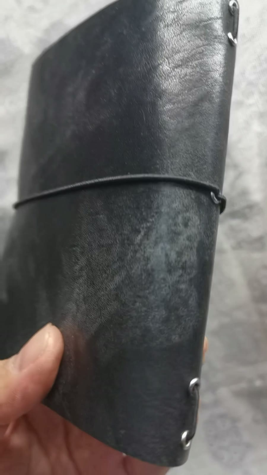 Genuine Leather Passport Notebook Cover