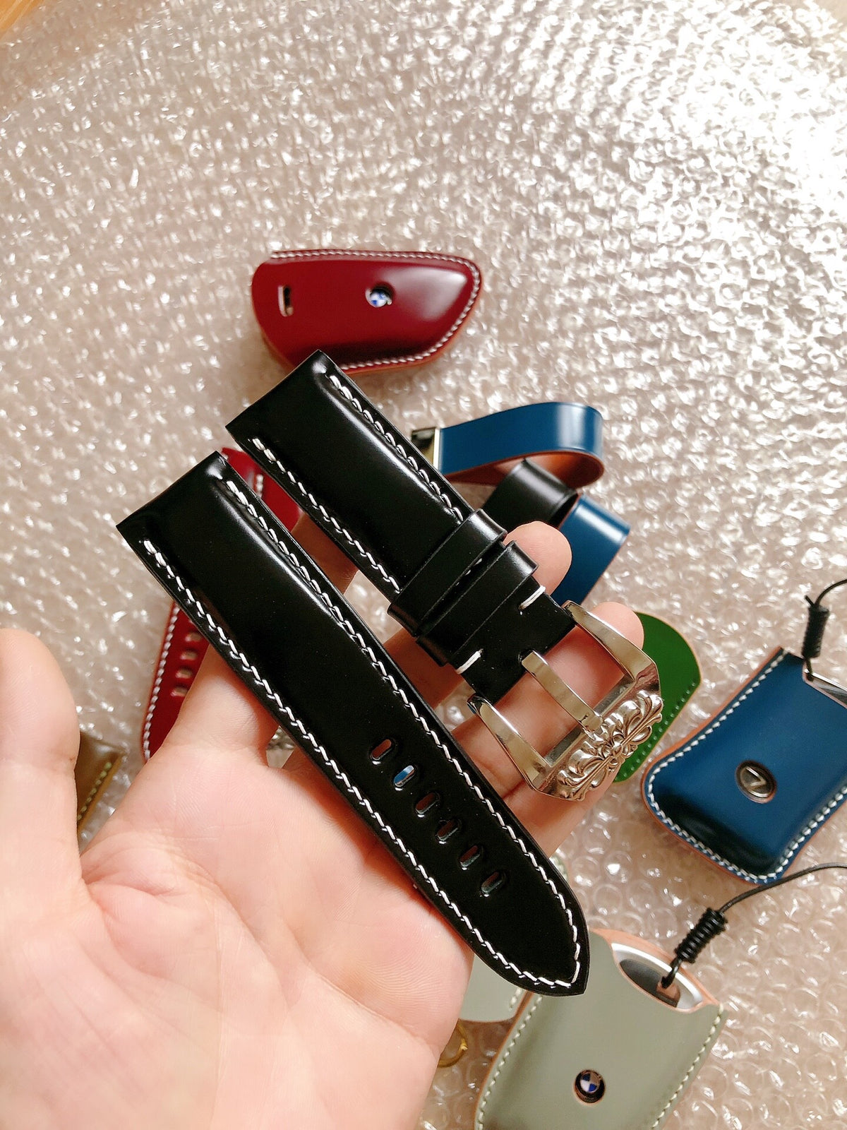 Custom Japanese Shinki Horsehide Watch Strap