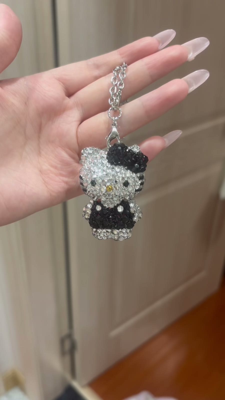 Standing Hello Kitty Rhinestone Charm