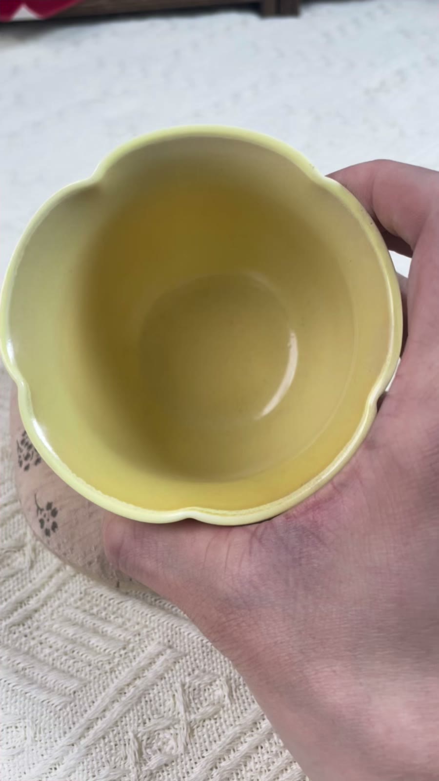 Handbemalte Keramik-Kaffeetasse mit Motiv vom kleinen Prinzen