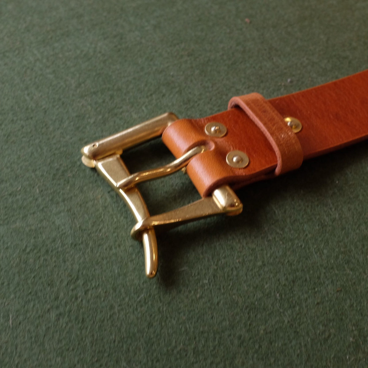 Vegetable Tanned Leather Belt