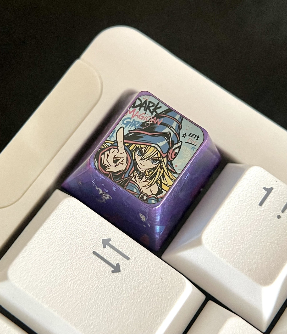 Yu-Gi-Oh Dark Magician Girl Titanium Keycap