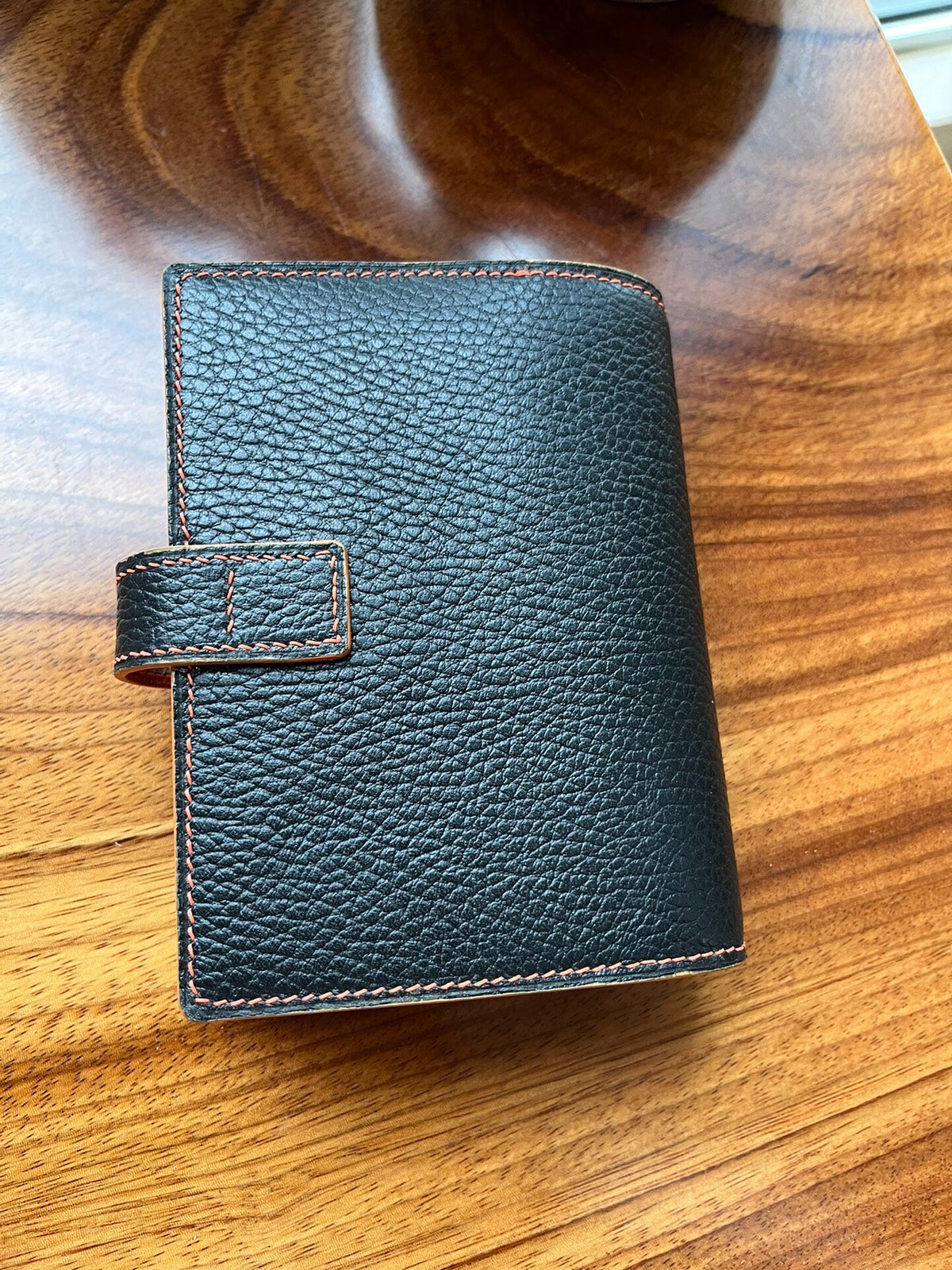 A7 Leather Loose Leaf Notebook Handmade
