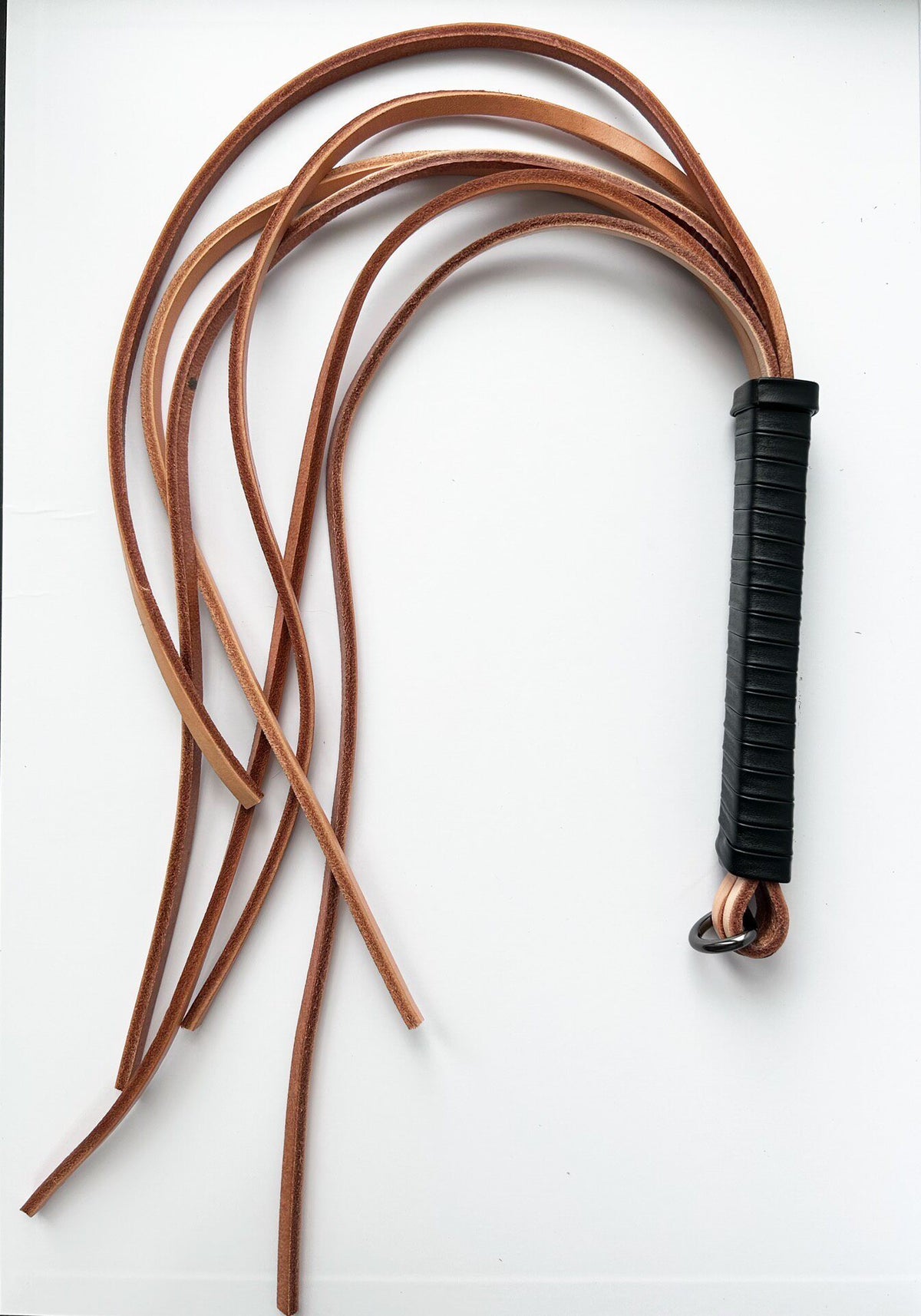 Handcrafted Leather Flogger Six Strand Cowhide