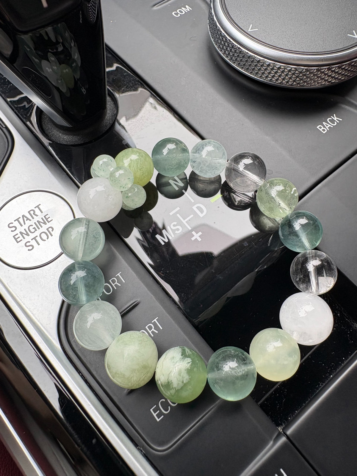 Green Gemstone Multi-Stone DIY Crystal Bracelet