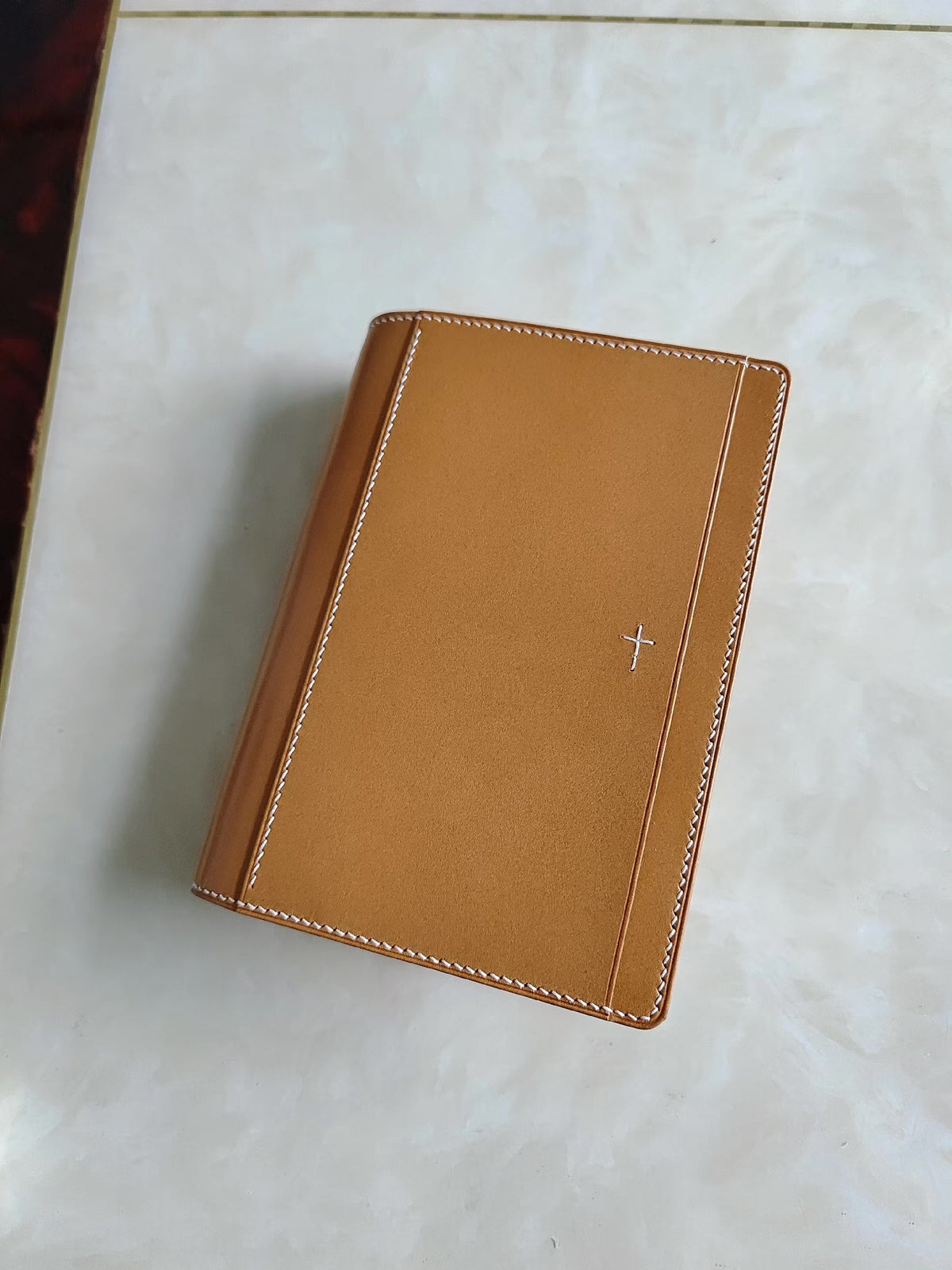 A6 Qipa Slim Tochigi Leather Ring Binder Notebook