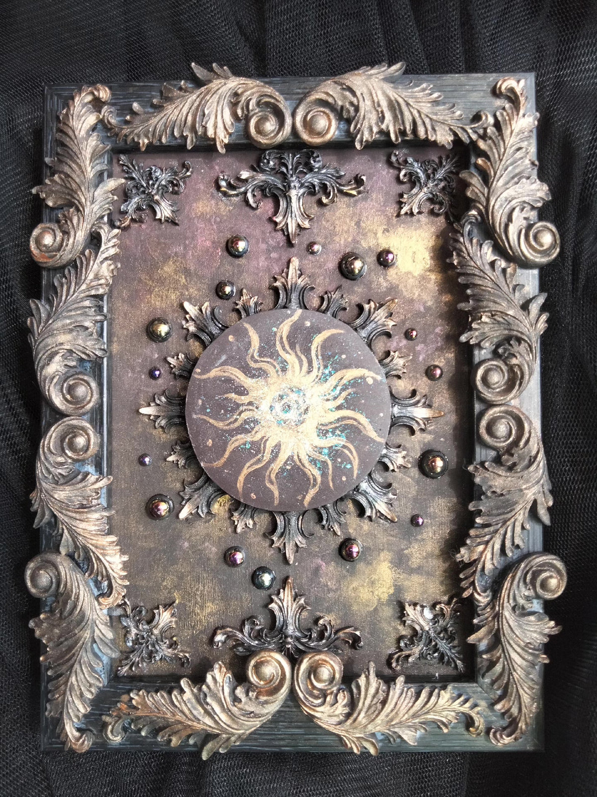 Clay Angel Figure Frame Magnet