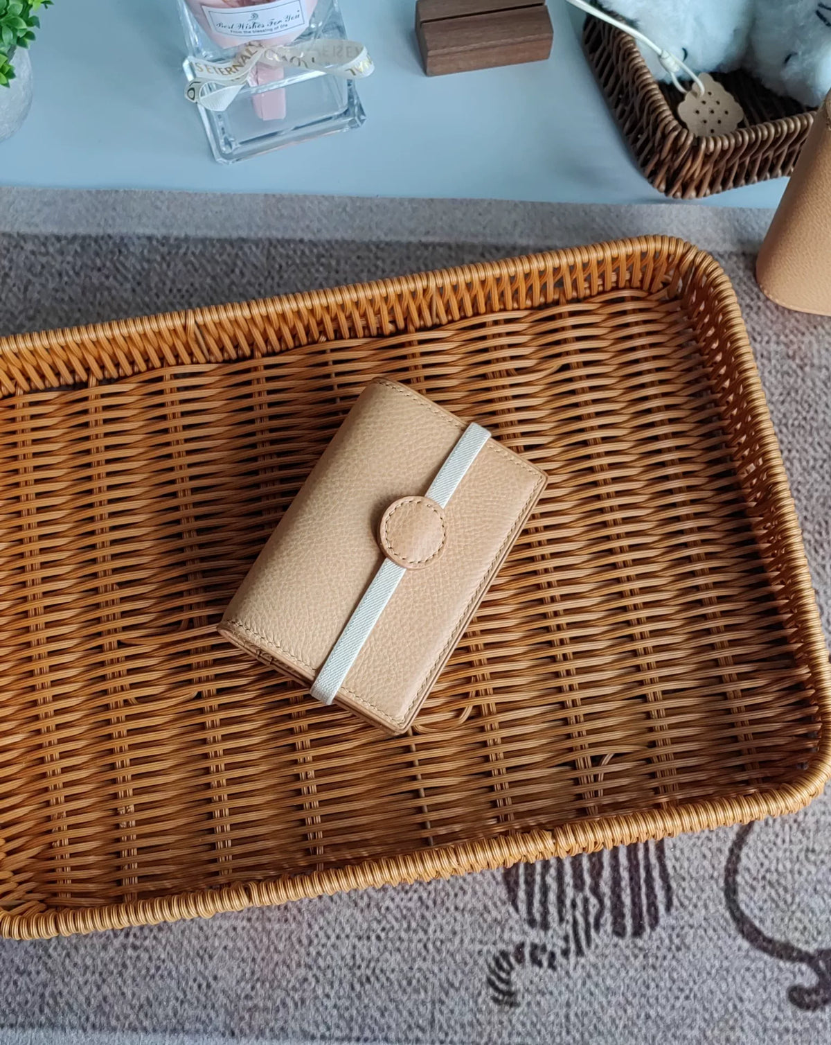 Mbox Leder Ringmap met Zes Ringen