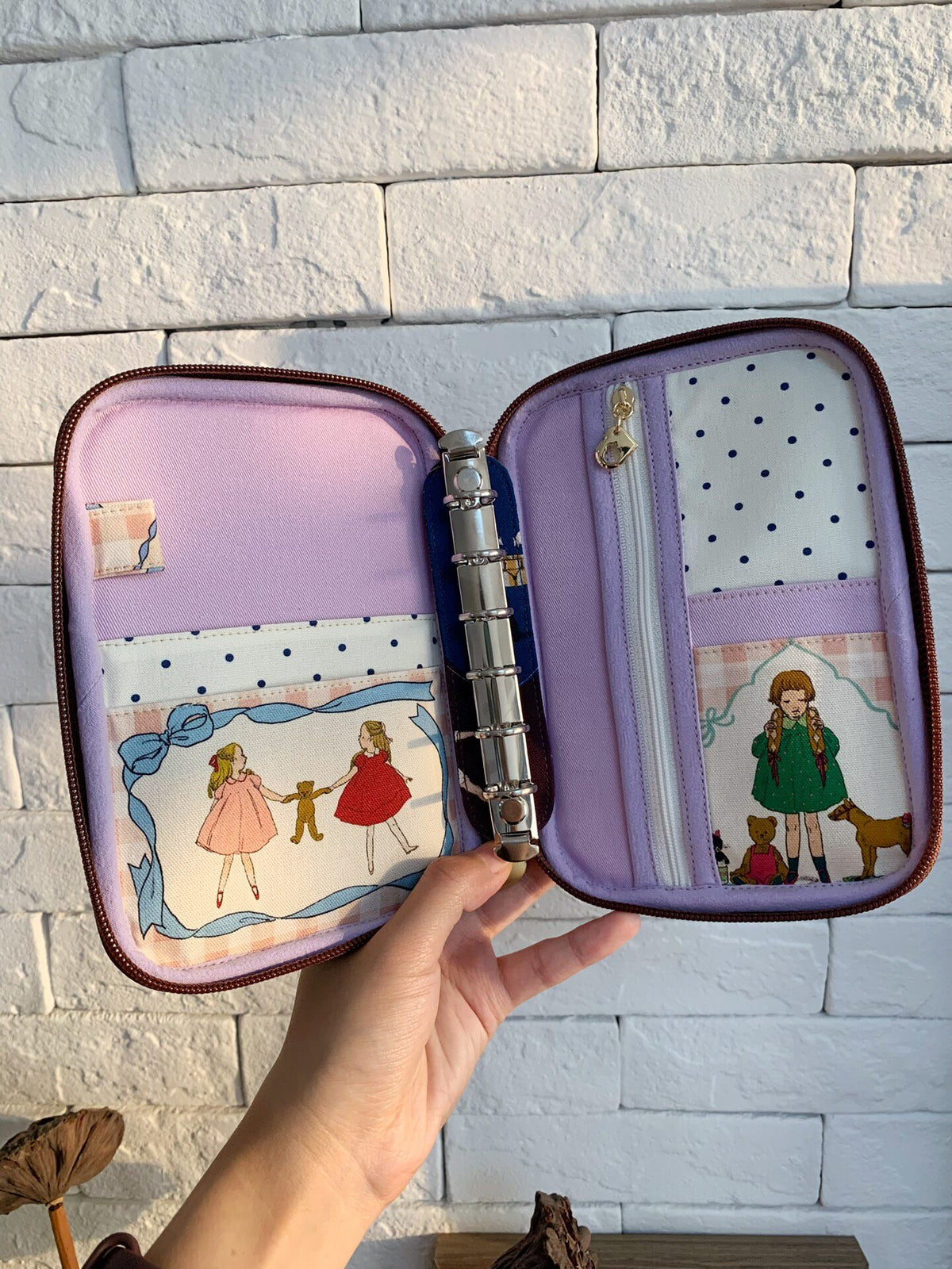 Zippered Oxford Cloth Organizer Case