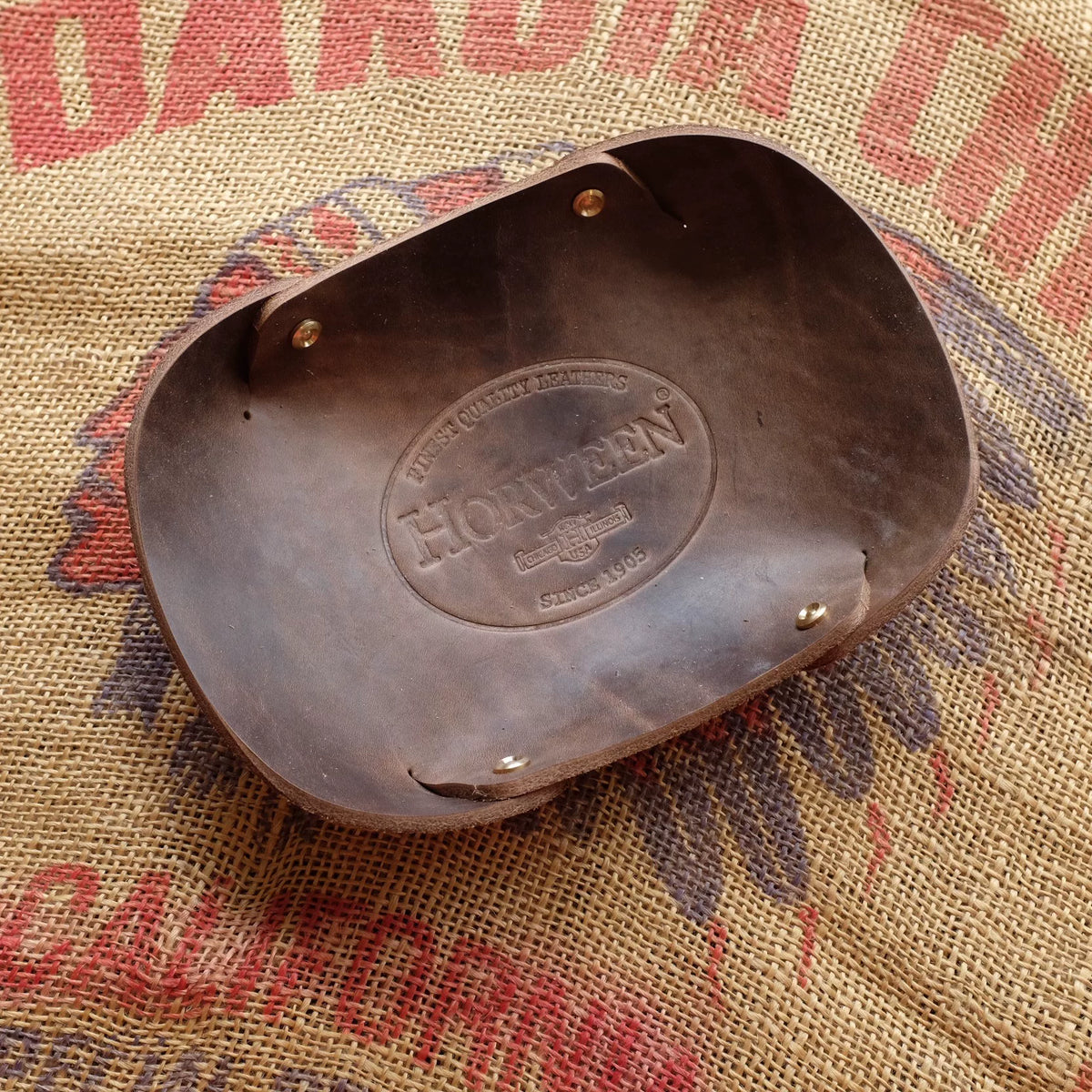 Horween Chromexcel Lederen Valet Tray