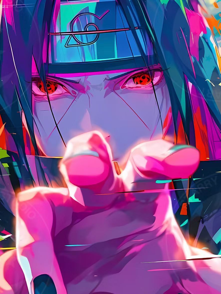 Itachi Uchiha Framed Art Print 45x30cm