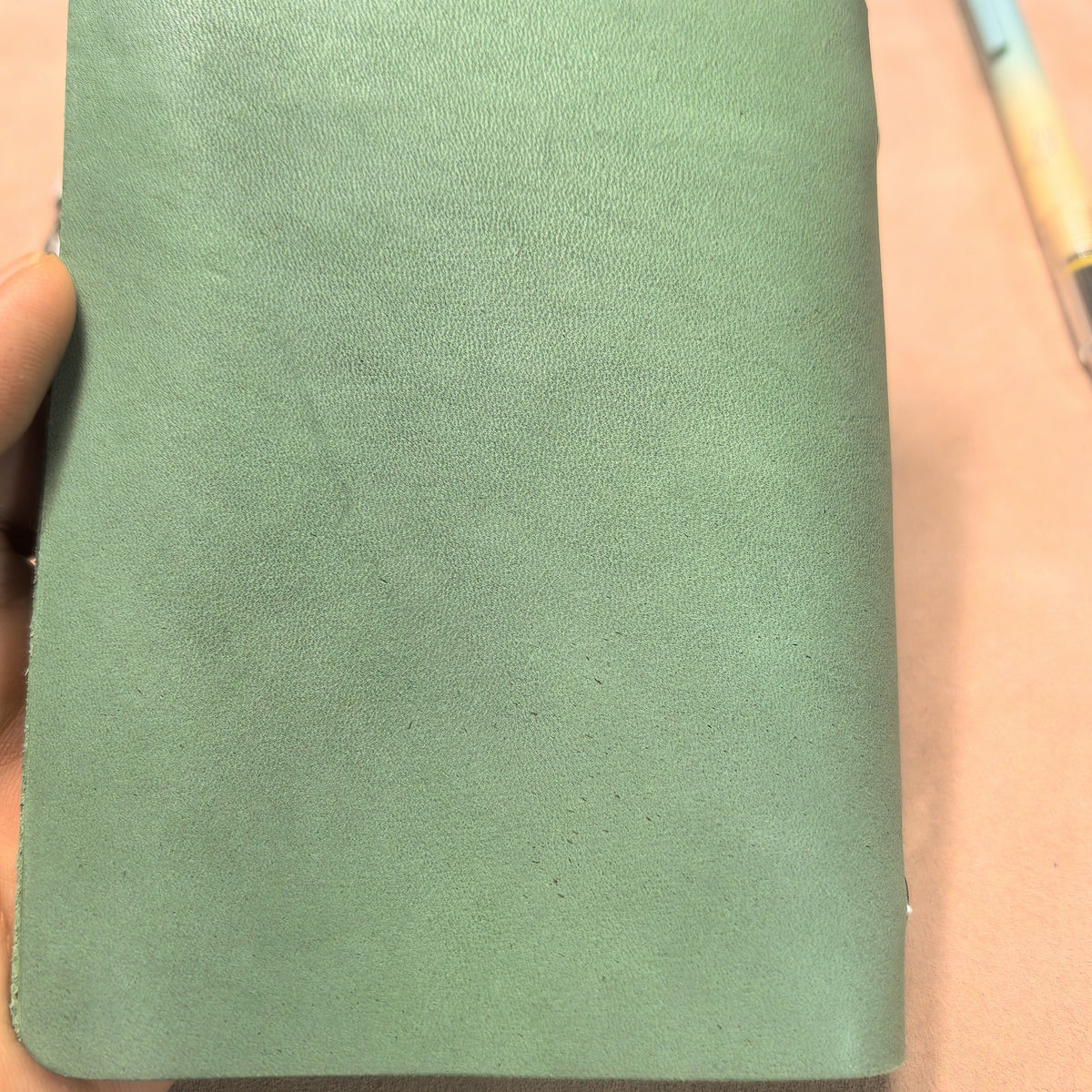 Vegetable Tanned Bull Leather M5-74 Loose Leaf Notebook