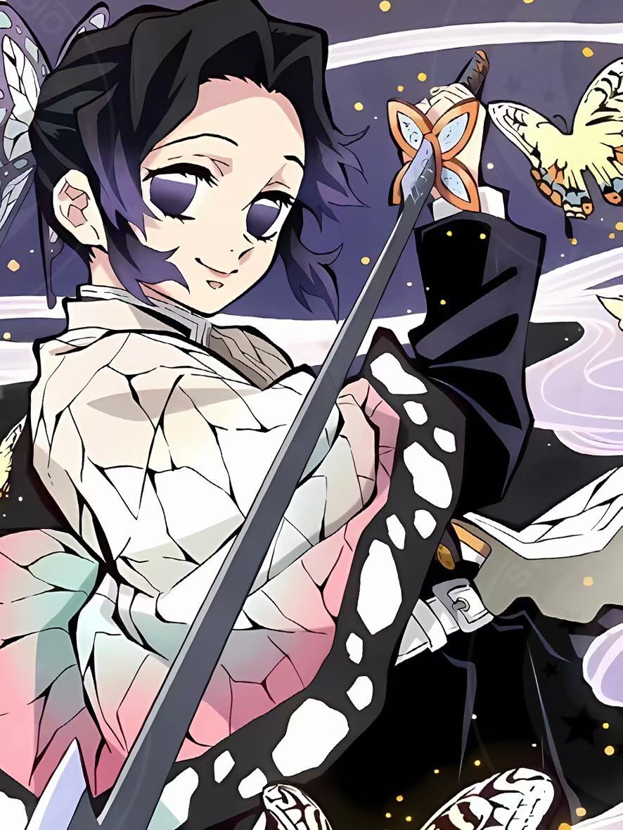 Demon Slayer Insect Hashira Framed Artwork