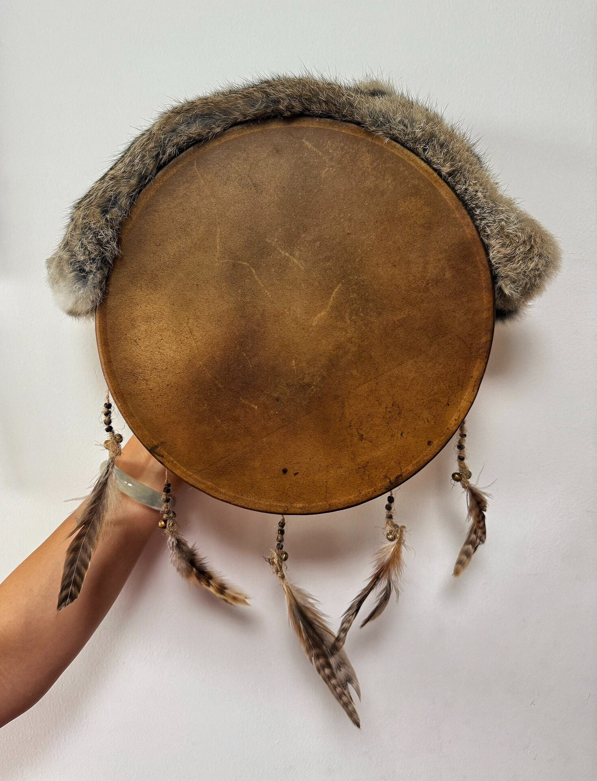 Shamanic Drum 28cm Cowhide Frame
