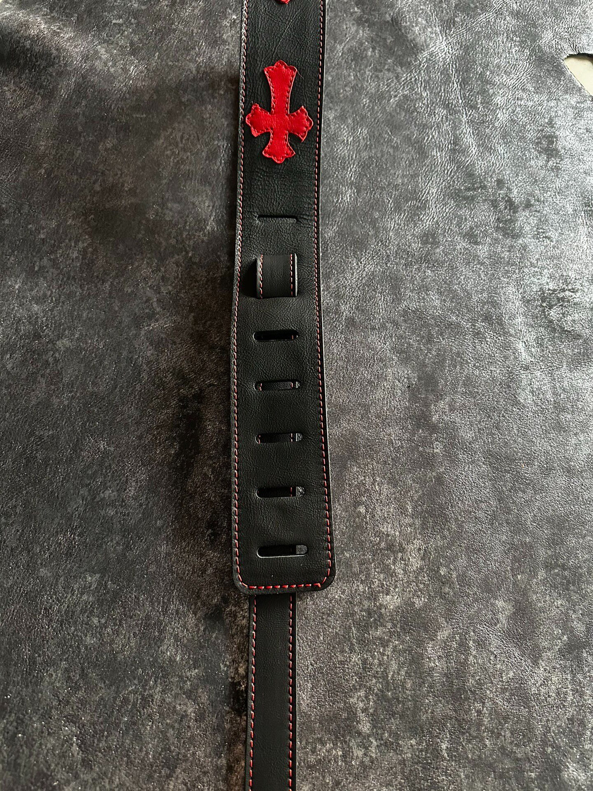 Handmade Leather Guitar Strap Italian Cowhide