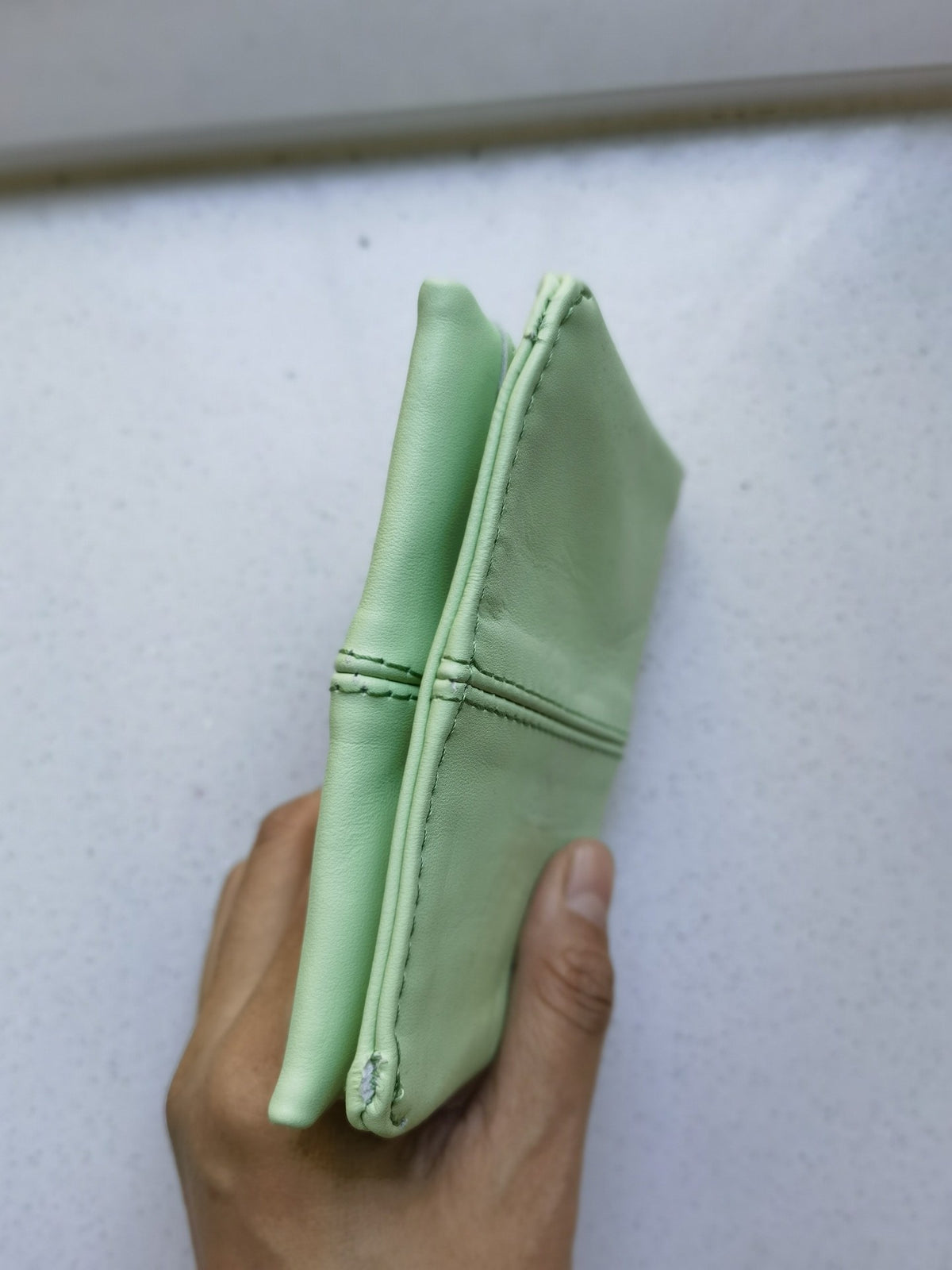 M5 Mint Green Sheepskin Notebook Cover