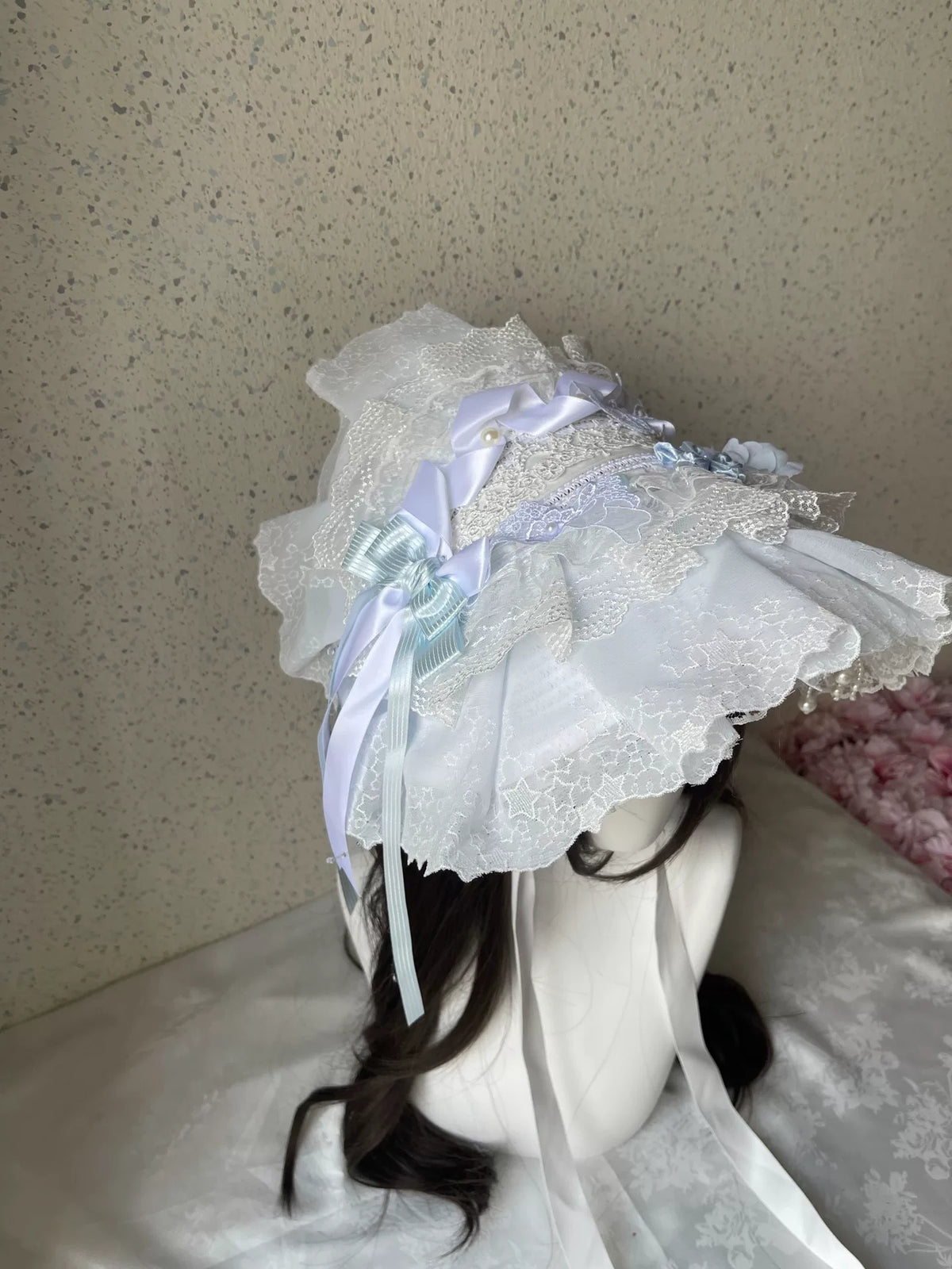 Renda Azul e Branca Lolita