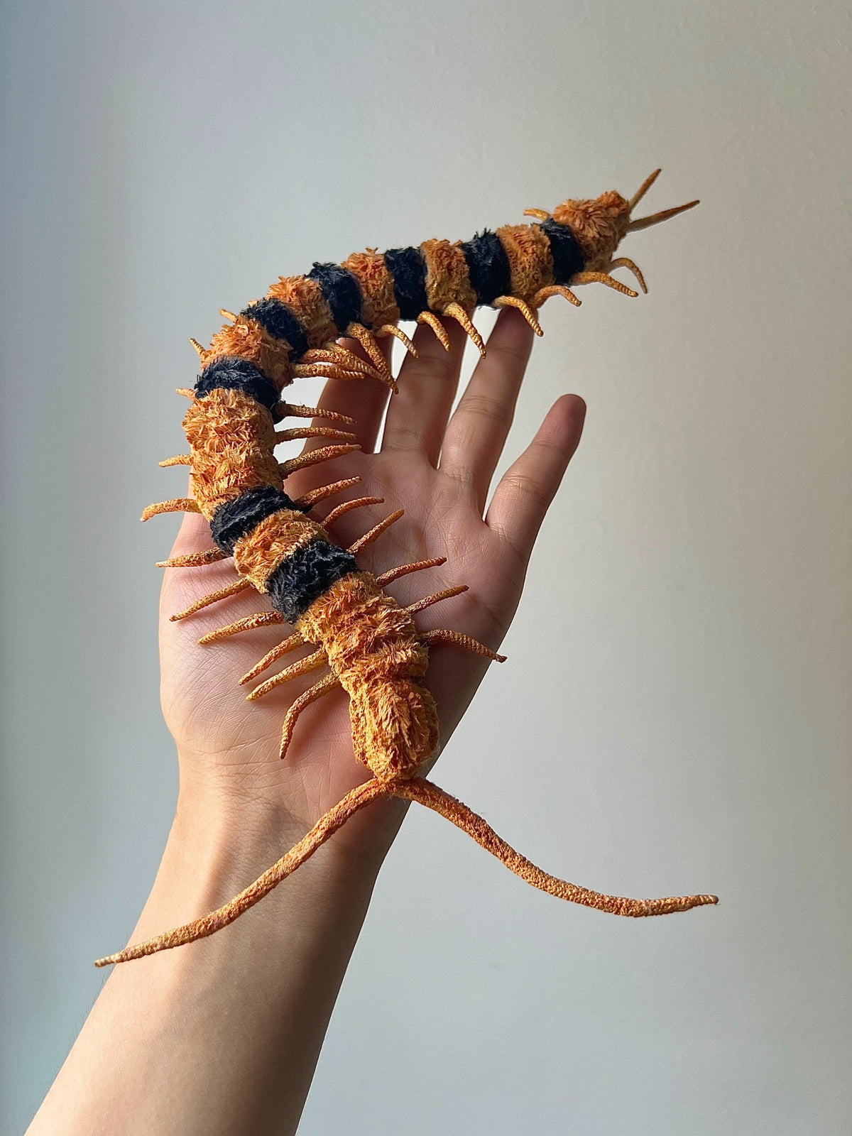 Handcrafted Wire Centipede Plush Toy