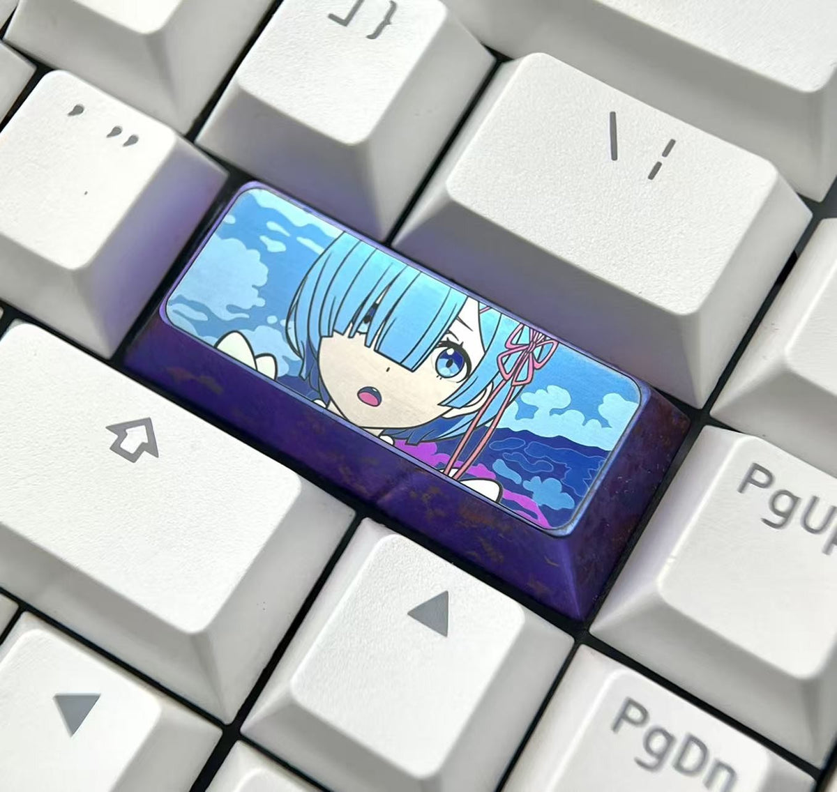Rem Titanium Alloy Artisan Keycap