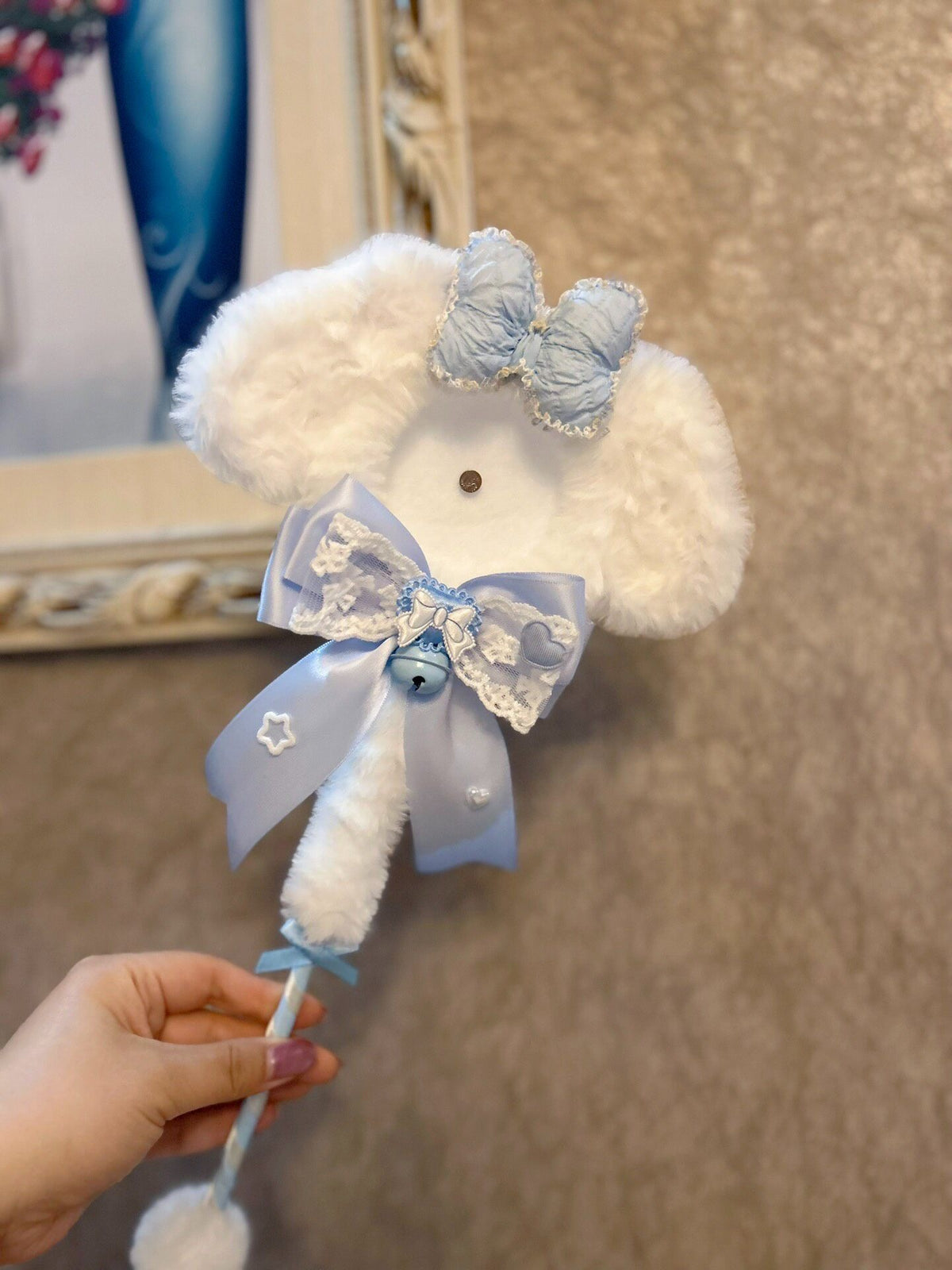 Plush Dog Ear Wand with LED Lights