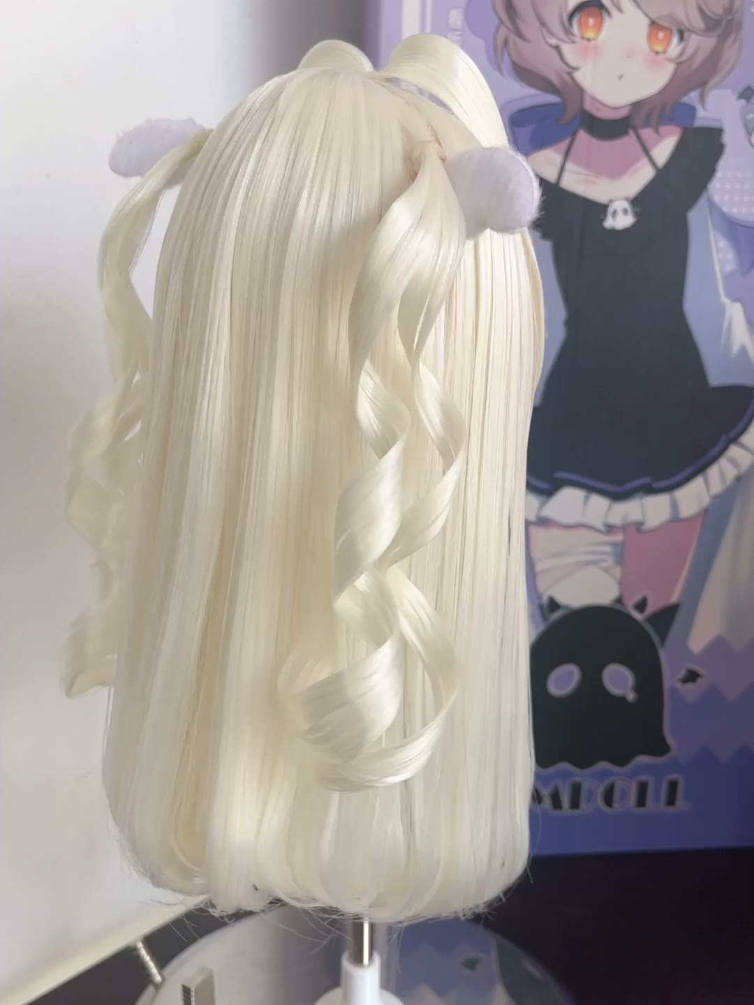 Anime Doll Wig Platinum Blonde