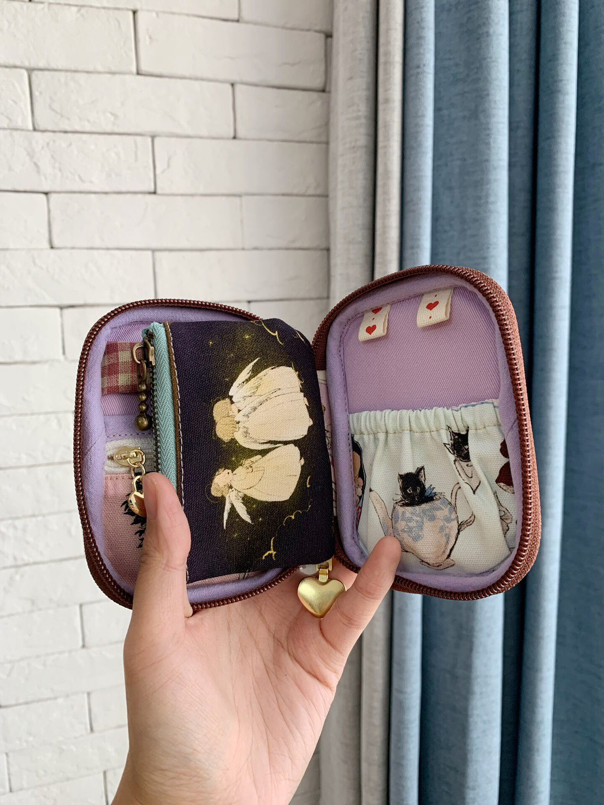 Tapestry Oxford Cloth Organizer Pouch