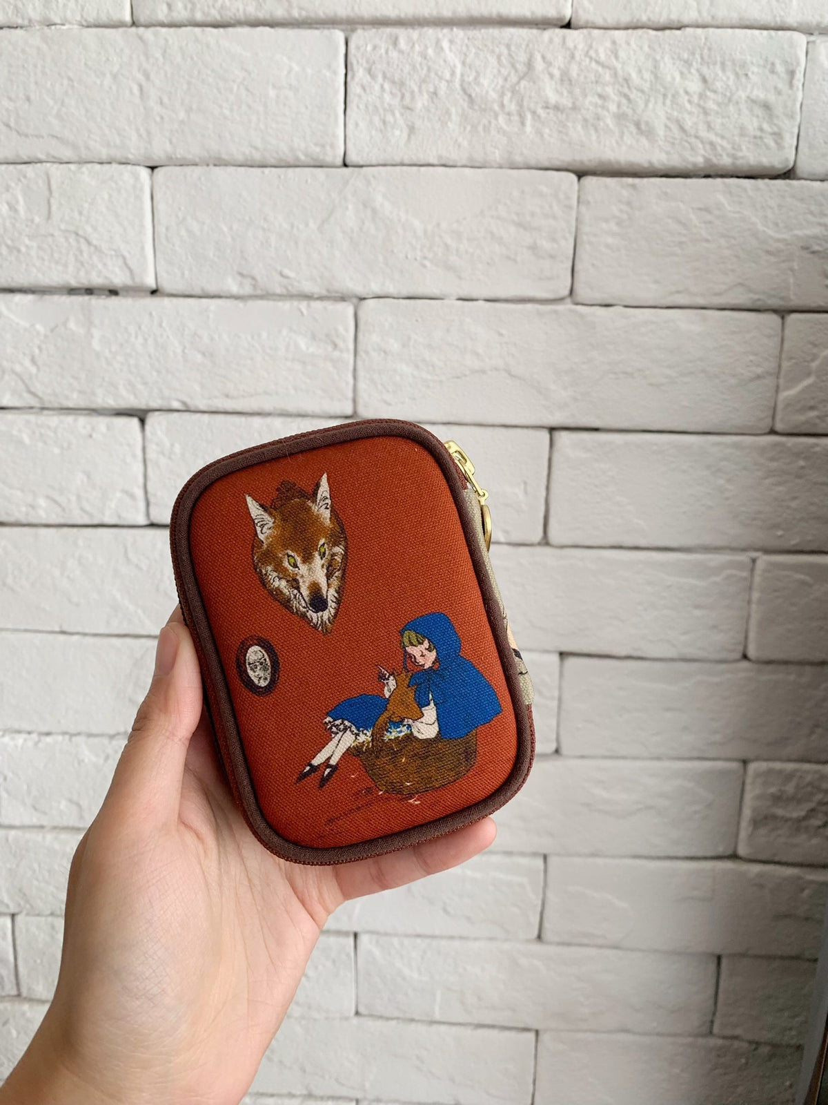 Zippered Oxford Cloth Organizer Case with Fairy Tale Art