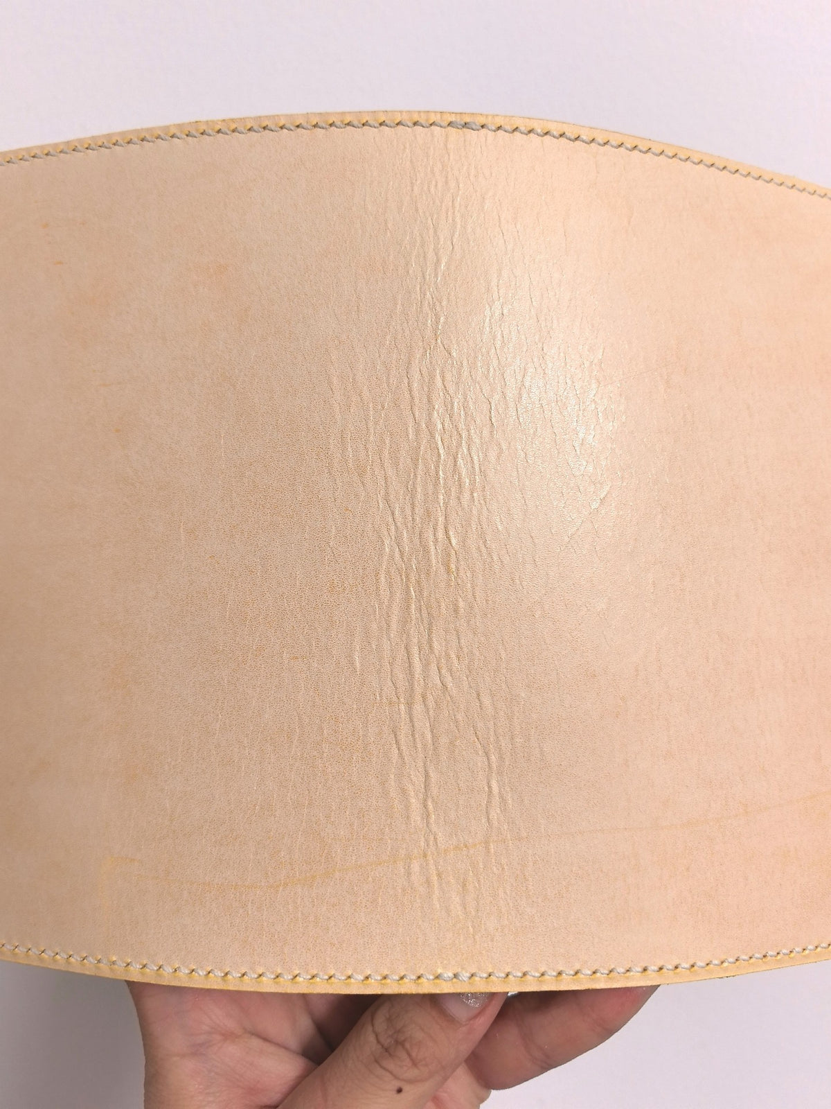 Handmade Leather Binder with Six Ring Mechanism