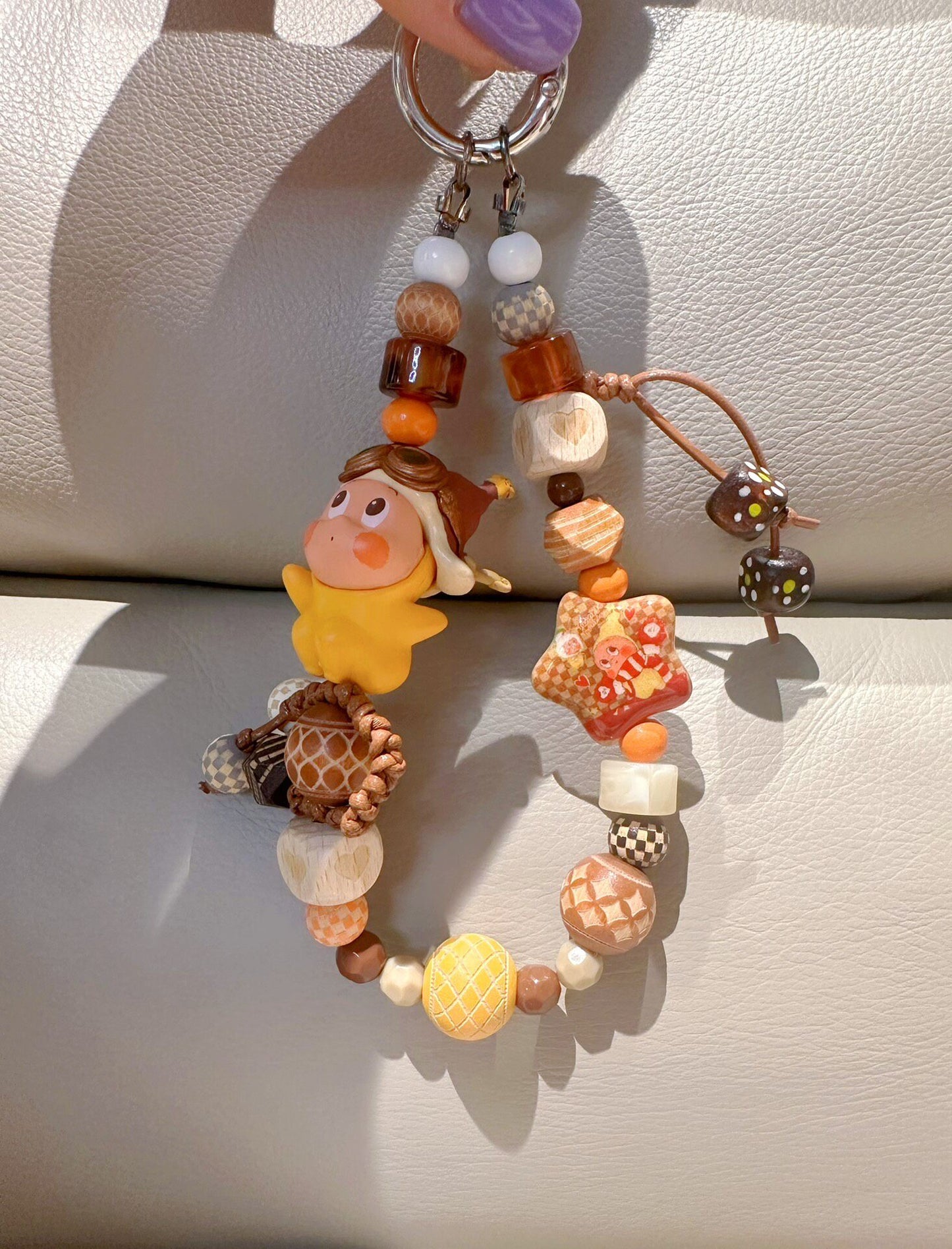 Pop Mart Pilot Star Man Phone Chain Bag Charm Keychain