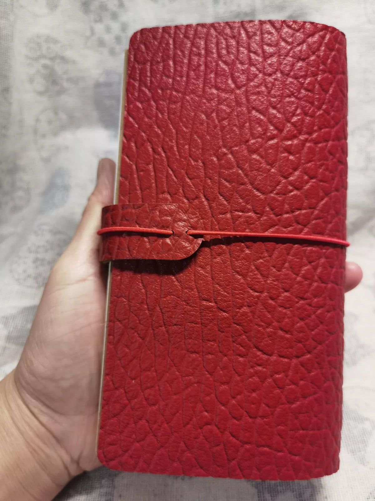 Red Bison Grain Leather TN Journal Cover
