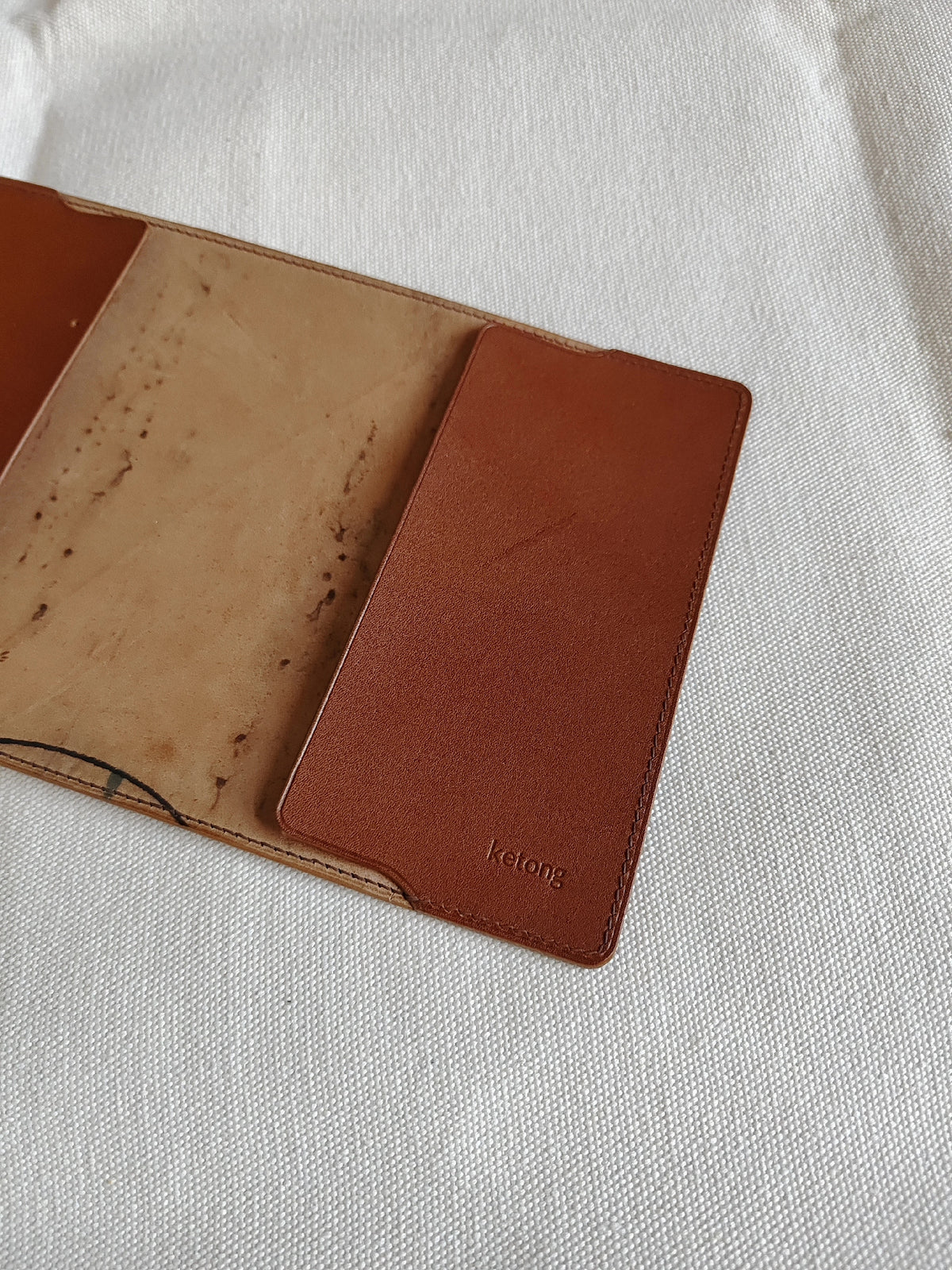 A6 Horween Shell Cordovan Notebook Cover