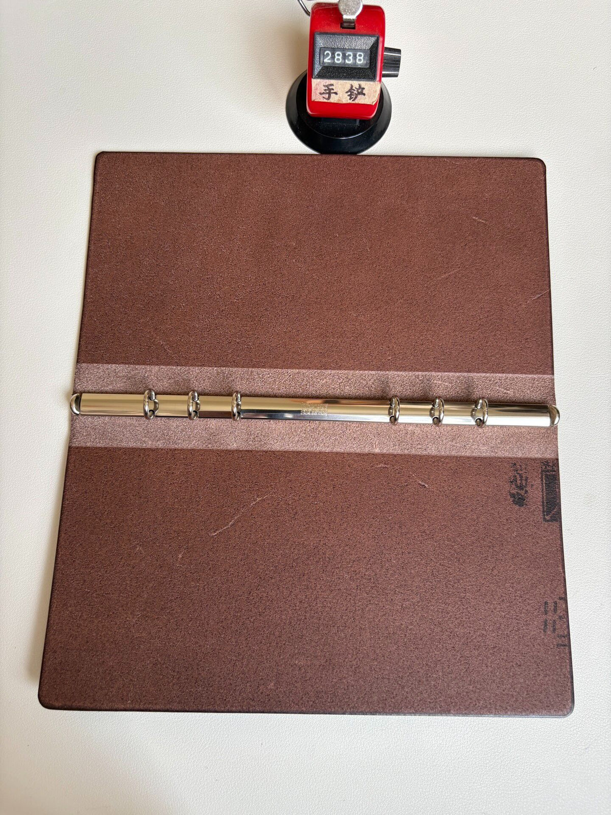 Handmade A5 Leather Ring Binder Cover