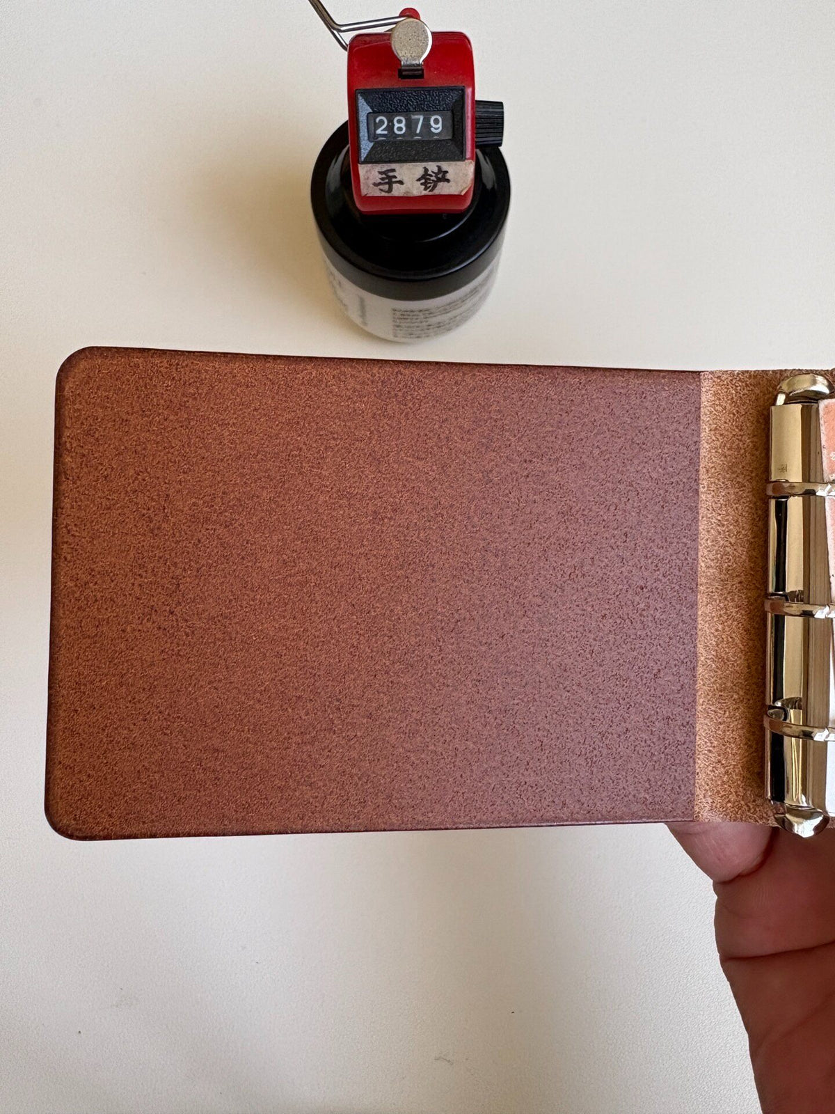 Buttero Leather A9 Six Ring Binder