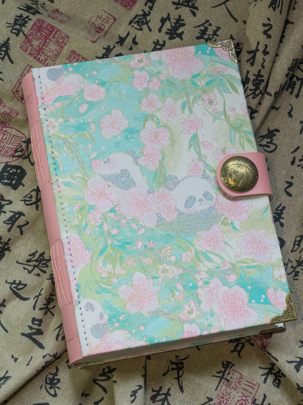 ハンドメイド 宋錦 パンダ ノートブック